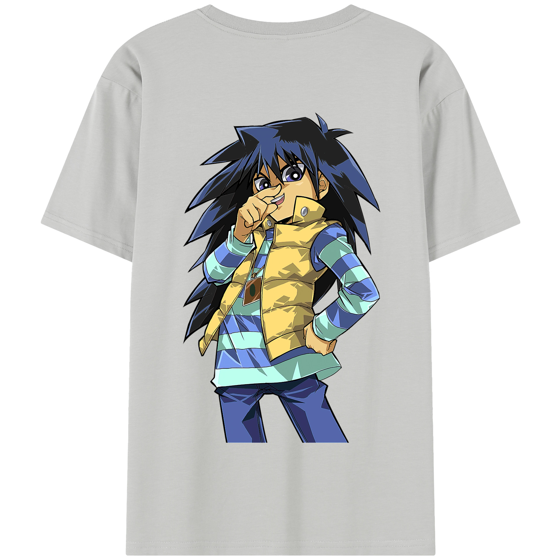 遊☆戯☆王 Yu-Gi-Oh! 綿100％半袖Tシャツ（背面プリント）