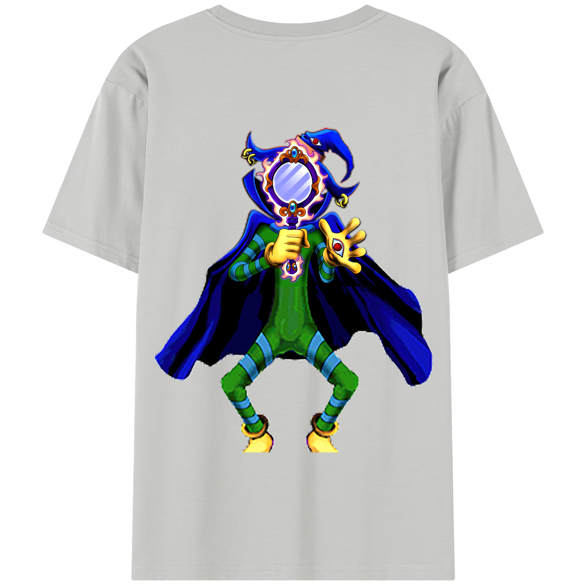 （画像用） 遊☆戯☆王 Yu-Gi-Oh! 綿100％半袖Tシャツ（背面プリント）