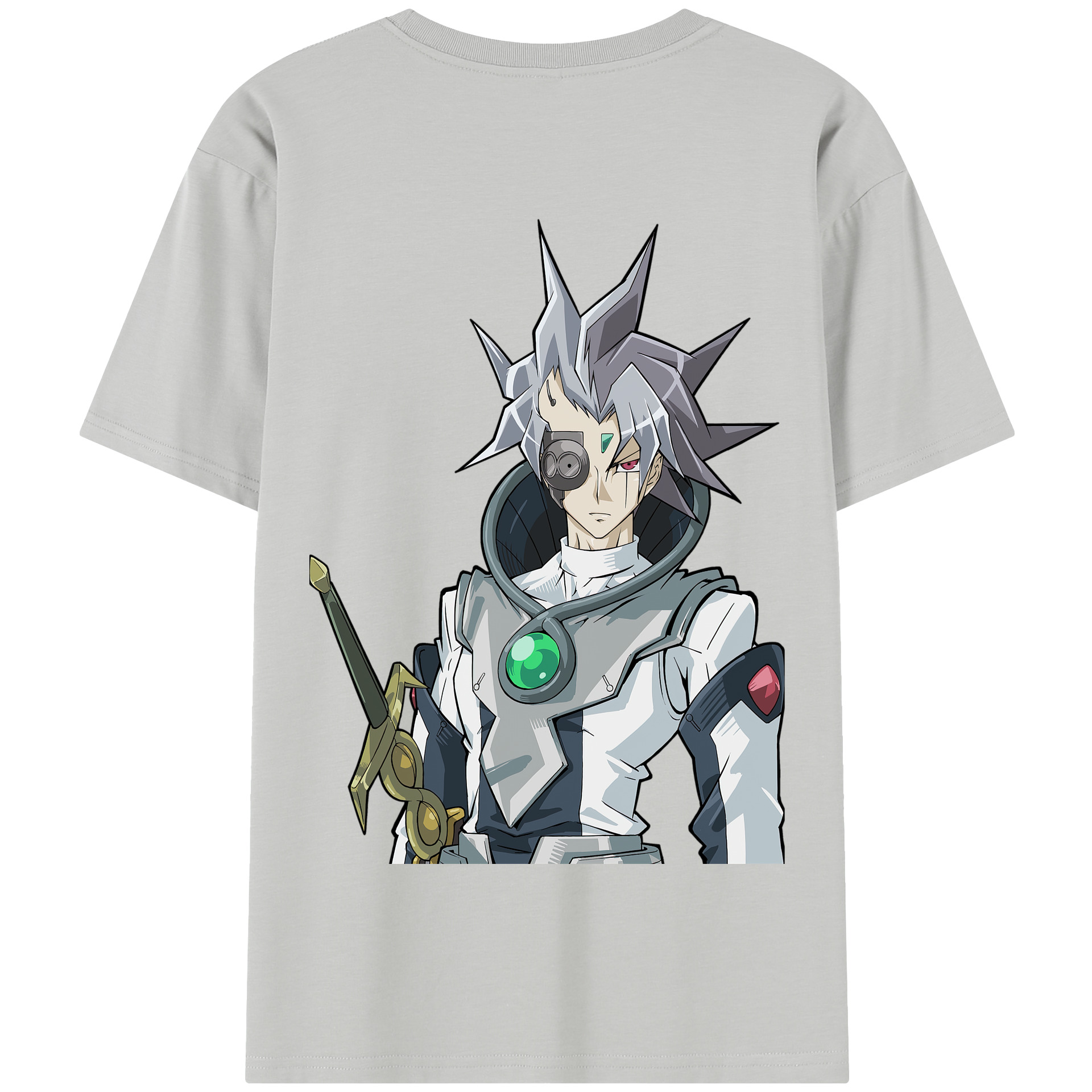 （画像用） 遊☆戯☆王 Yu-Gi-Oh! 綿100％半袖Tシャツ（背面プリント）