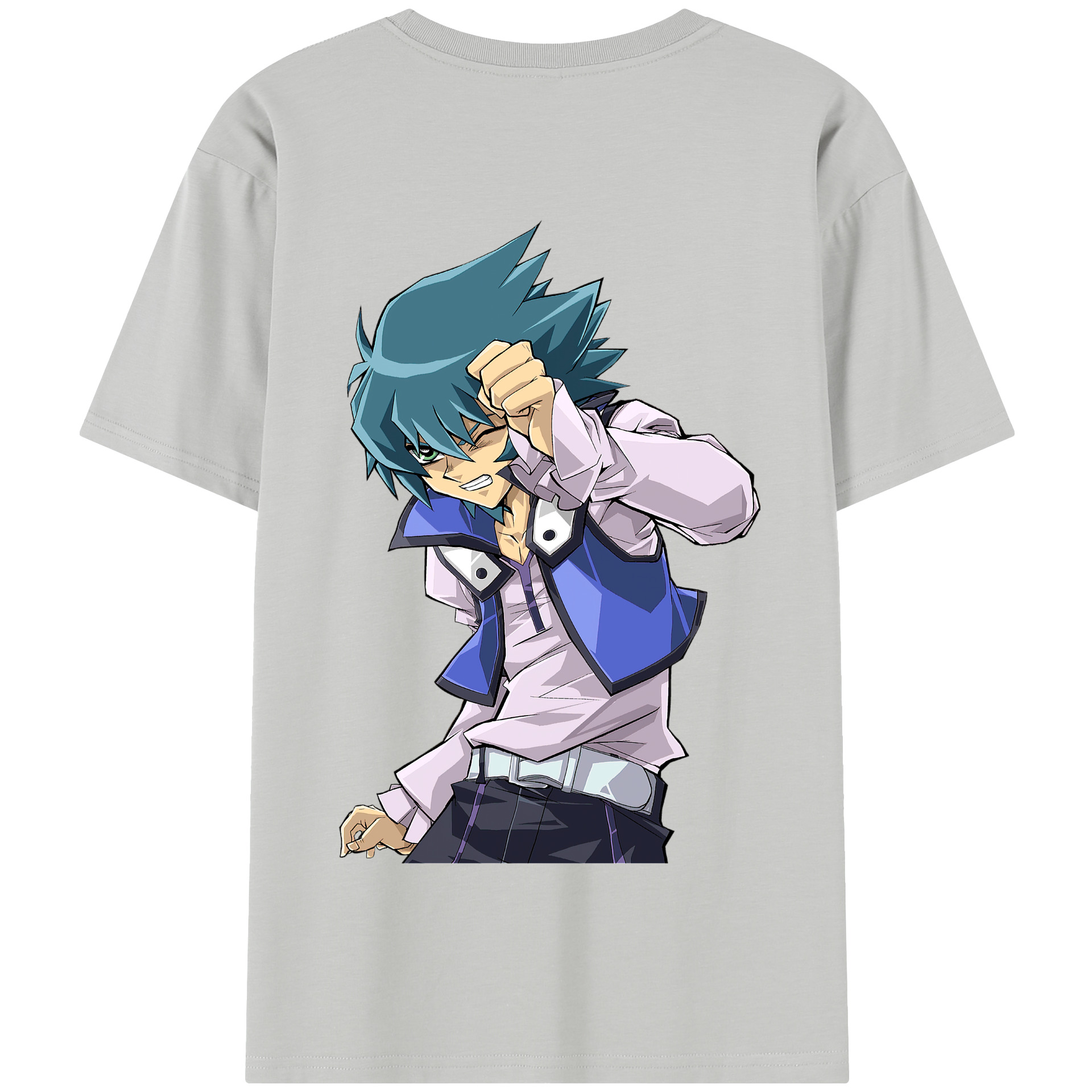 （画像用） 遊☆戯☆王 Yu-Gi-Oh! 綿100％半袖Tシャツ（背面プリント）