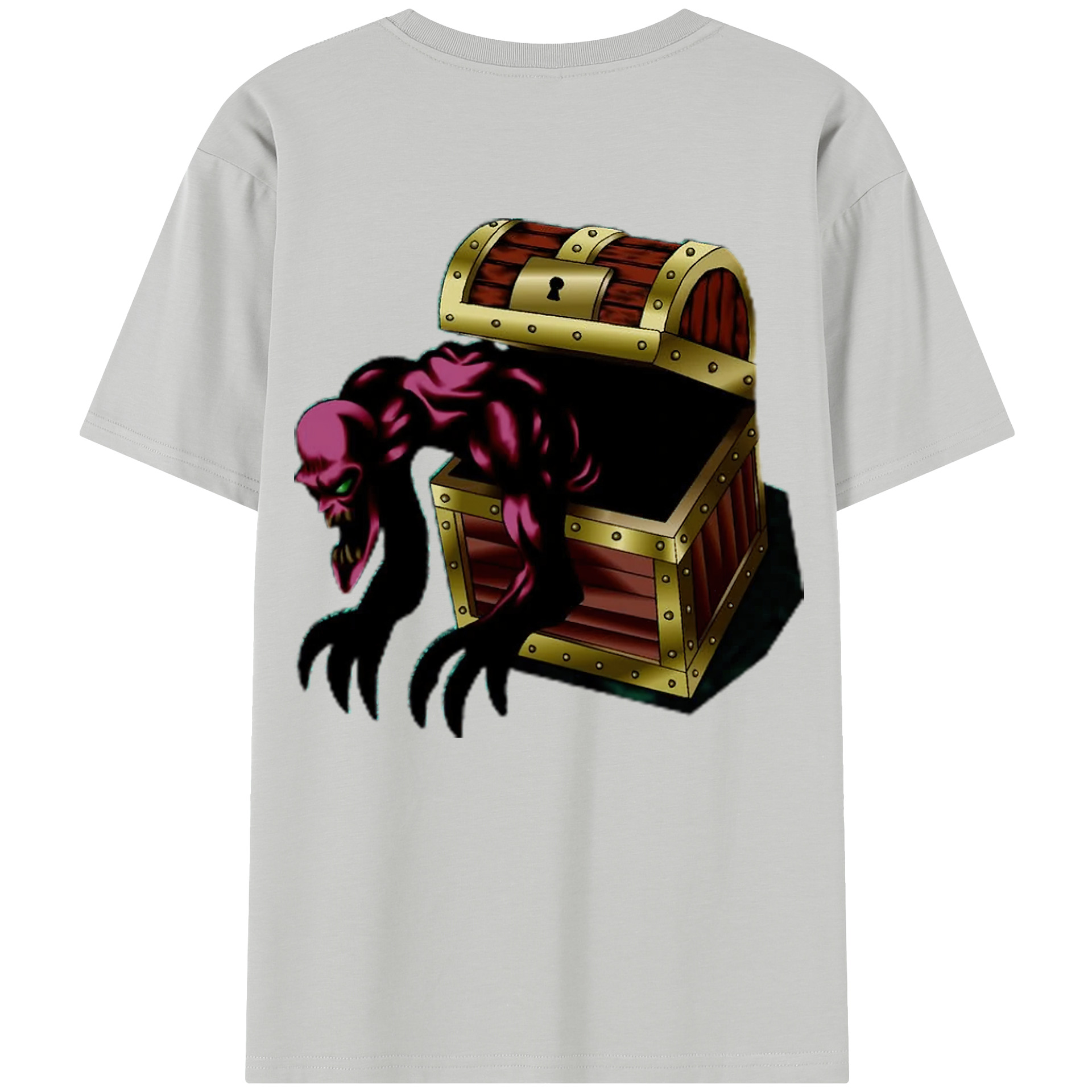 （画像用） 遊☆戯☆王 Yu-Gi-Oh! 綿100％半袖Tシャツ（背面プリント）