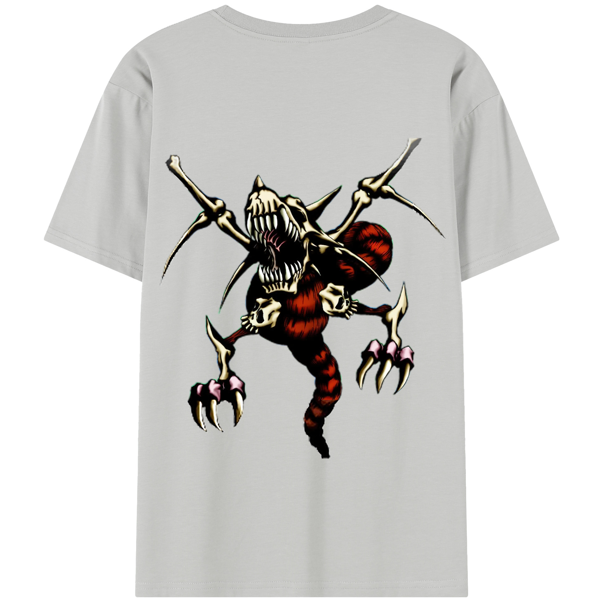 （画像用） 遊☆戯☆王 Yu-Gi-Oh! 綿100％半袖Tシャツ（背面プリント）