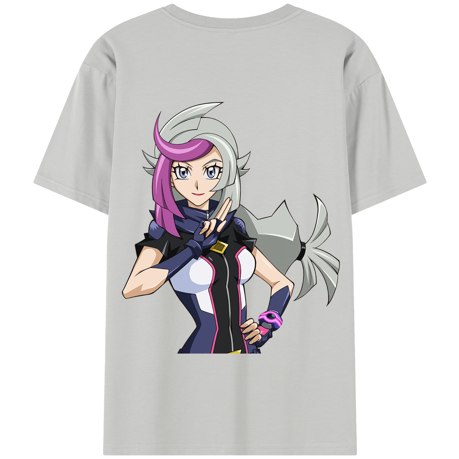（画像用） 遊☆戯☆王 Yu-Gi-Oh! 綿100％半袖Tシャツ（背面プリント）