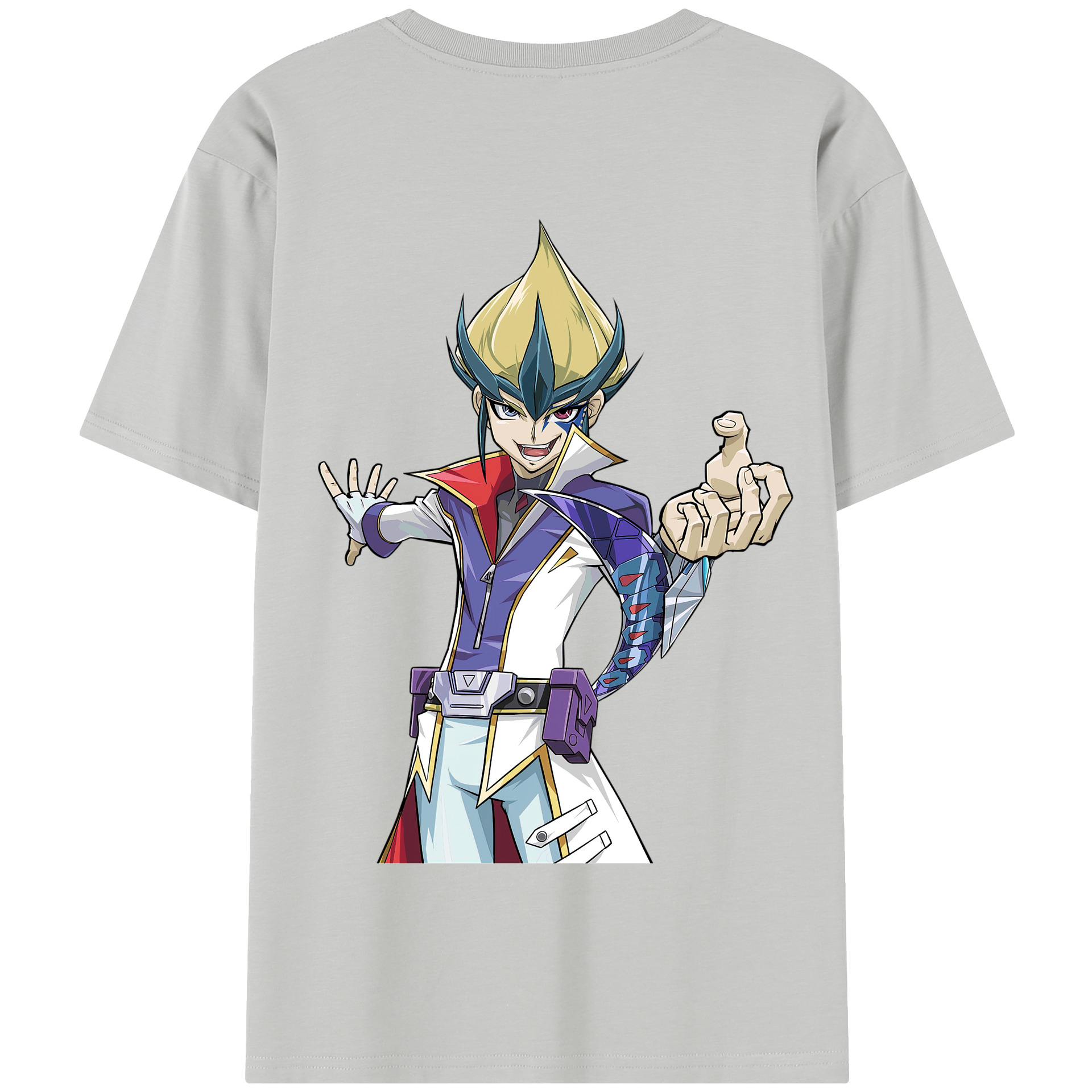 （画像用） 遊☆戯☆王 Yu-Gi-Oh! 綿100％半袖Tシャツ（背面プリント）