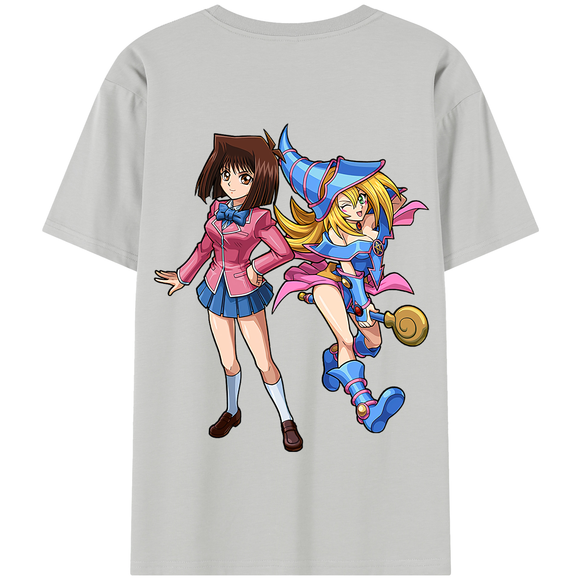 （画像用） 遊☆戯☆王 Yu-Gi-Oh! 綿100％半袖Tシャツ（背面プリント）