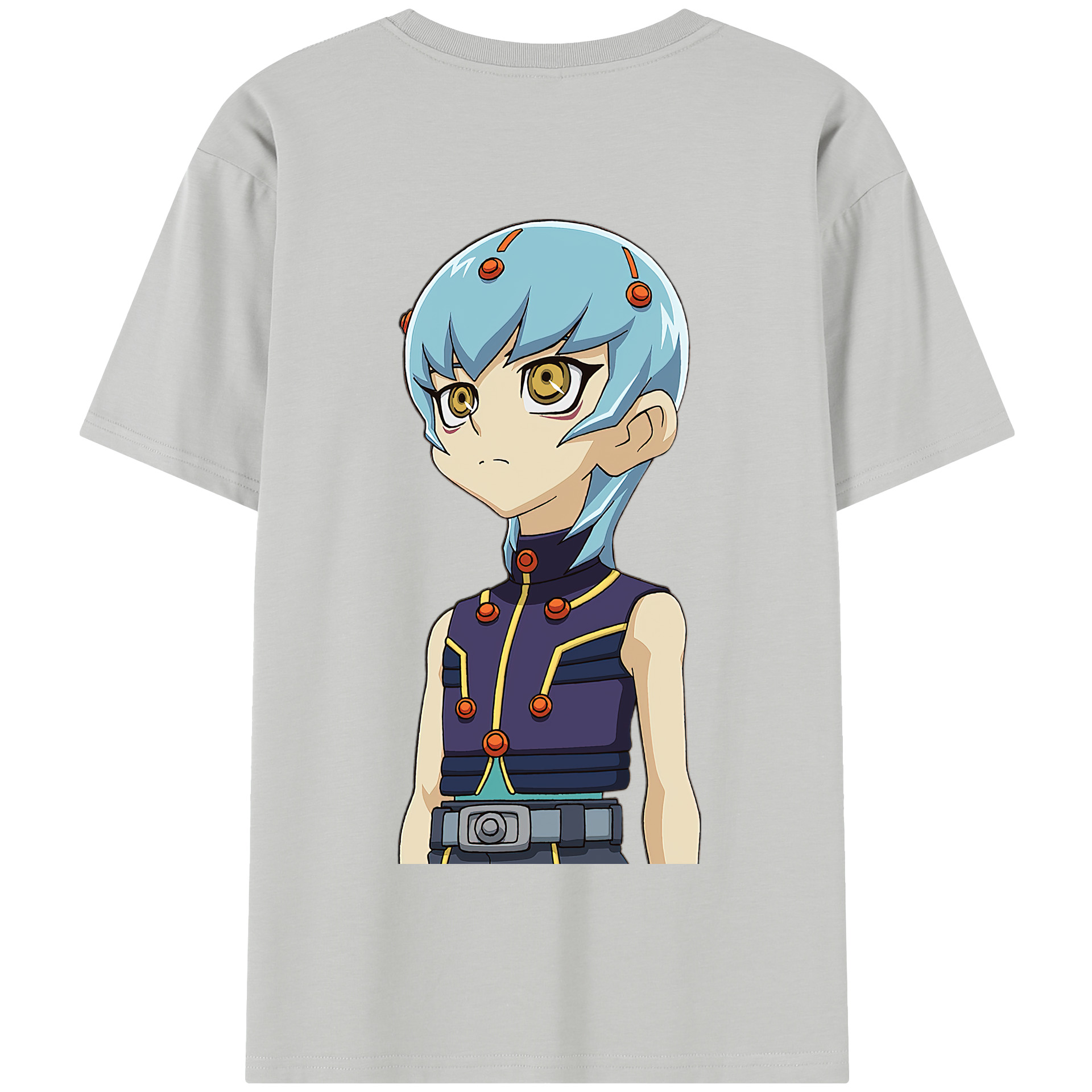 （画像用） 遊☆戯☆王 Yu-Gi-Oh! 綿100％半袖Tシャツ（背面プリント）