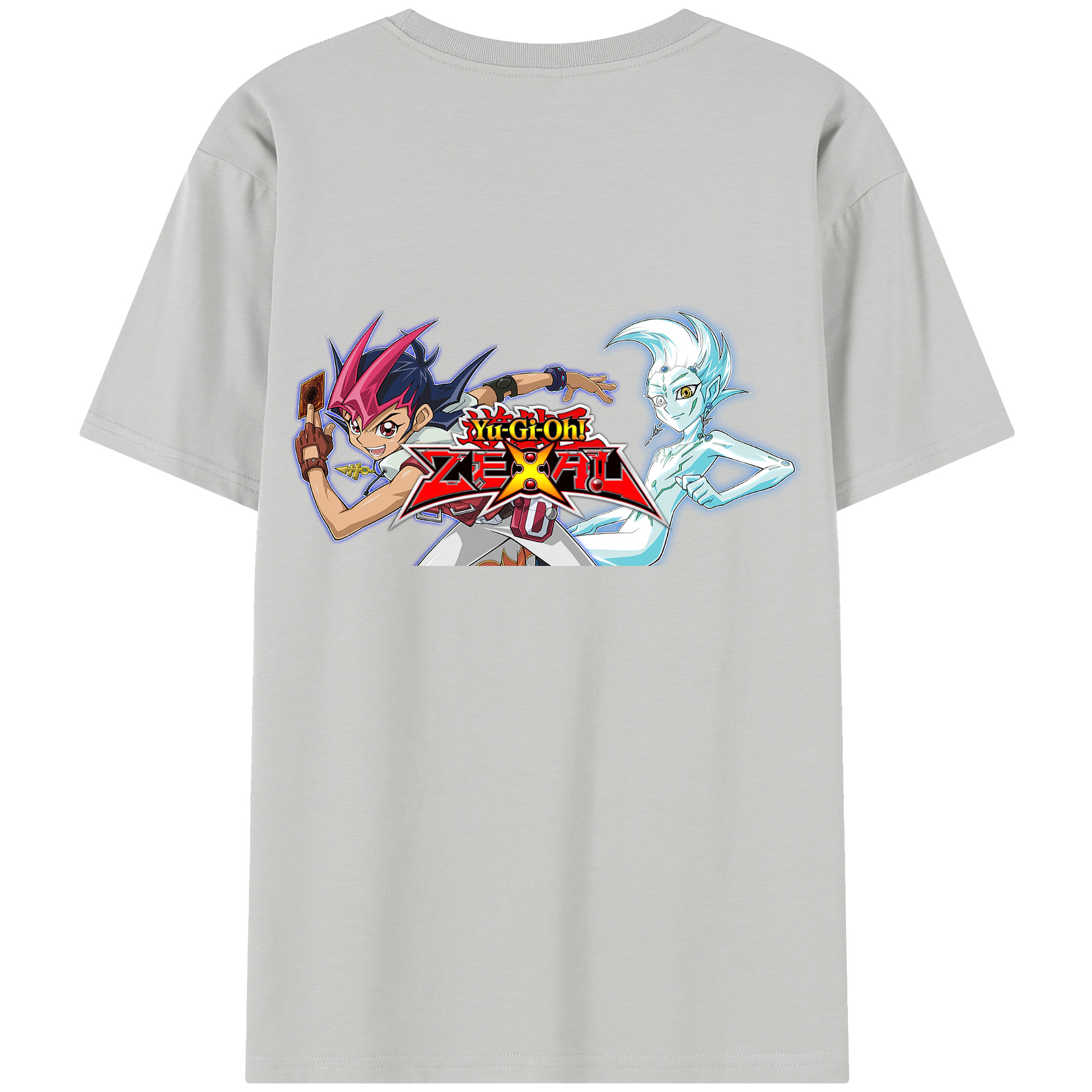 （画像用） 遊☆戯☆王 Yu-Gi-Oh! 綿100％半袖Tシャツ（背面プリント）