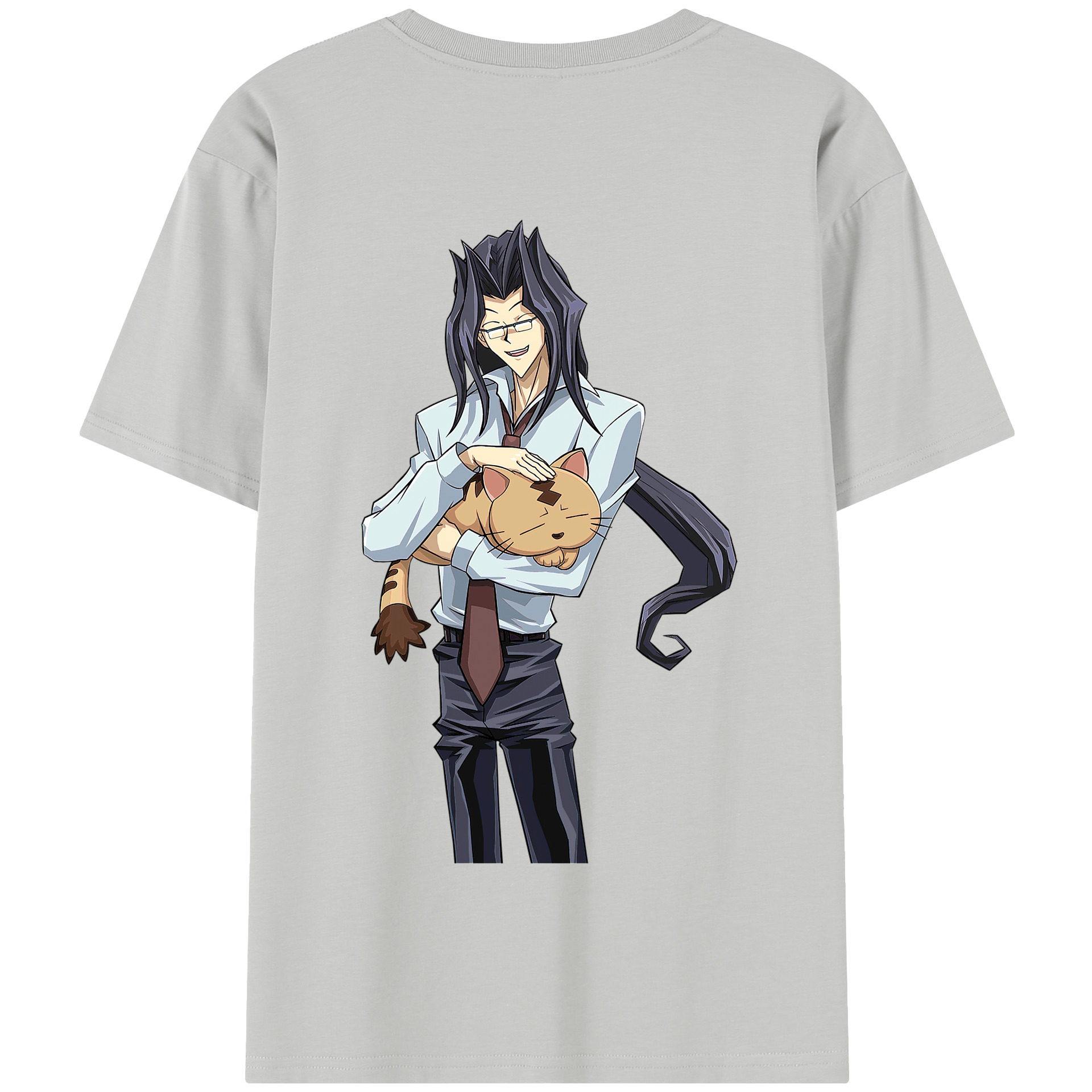 （画像用） 遊☆戯☆王 Yu-Gi-Oh! 綿100％半袖Tシャツ（背面プリント）
