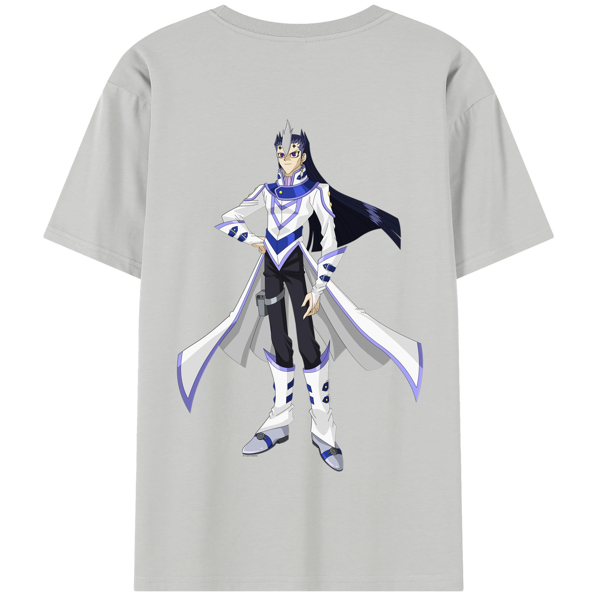 （画像用） 遊☆戯☆王 Yu-Gi-Oh! 綿100％半袖Tシャツ（背面プリント）