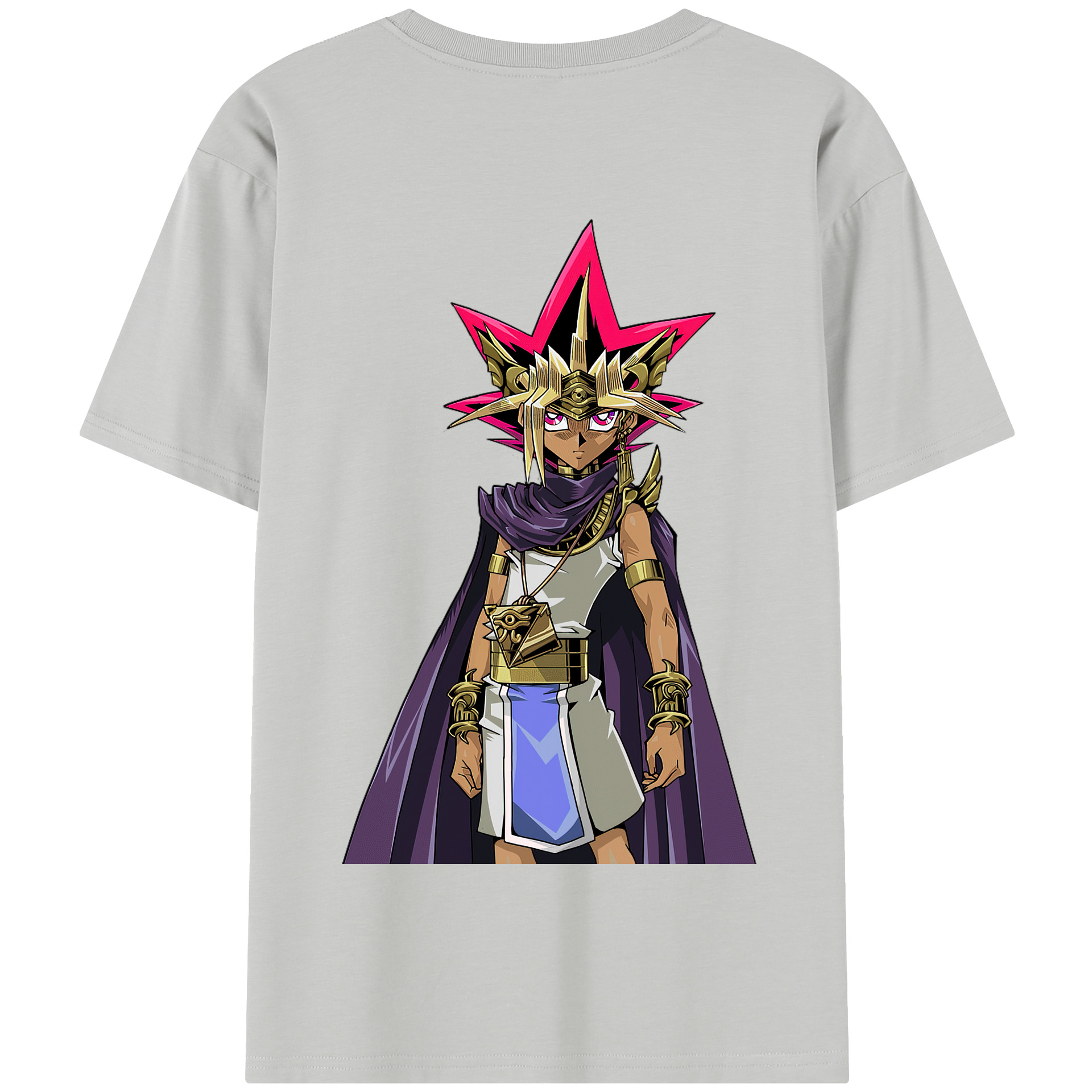 （画像用） 遊☆戯☆王 Yu-Gi-Oh! 綿100％半袖Tシャツ（背面プリント）