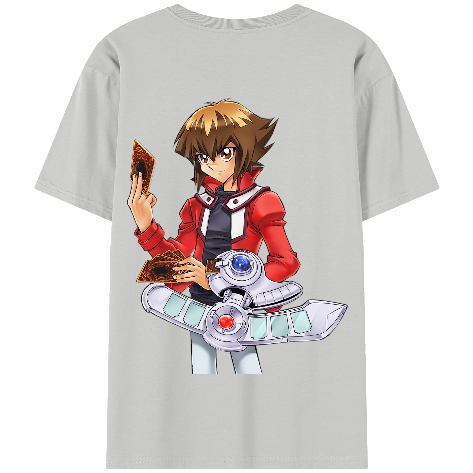 （画像用） 遊☆戯☆王 Yu-Gi-Oh! 綿100％半袖Tシャツ（背面プリント）