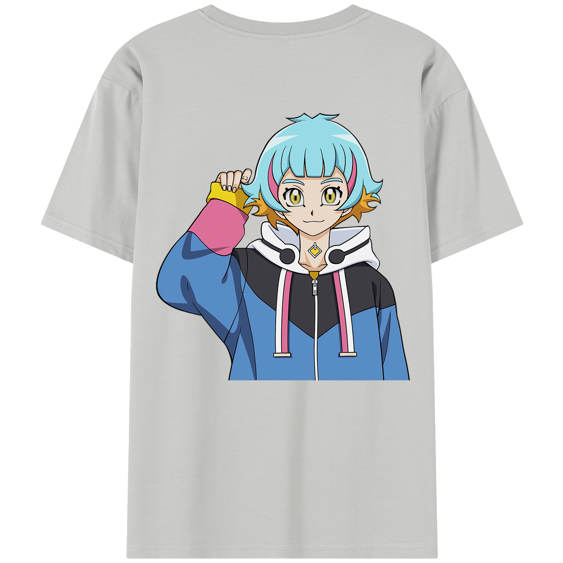 遊☆戯☆王 Yu-Gi-Oh! 綿100％半袖Tシャツ（背面プリント）