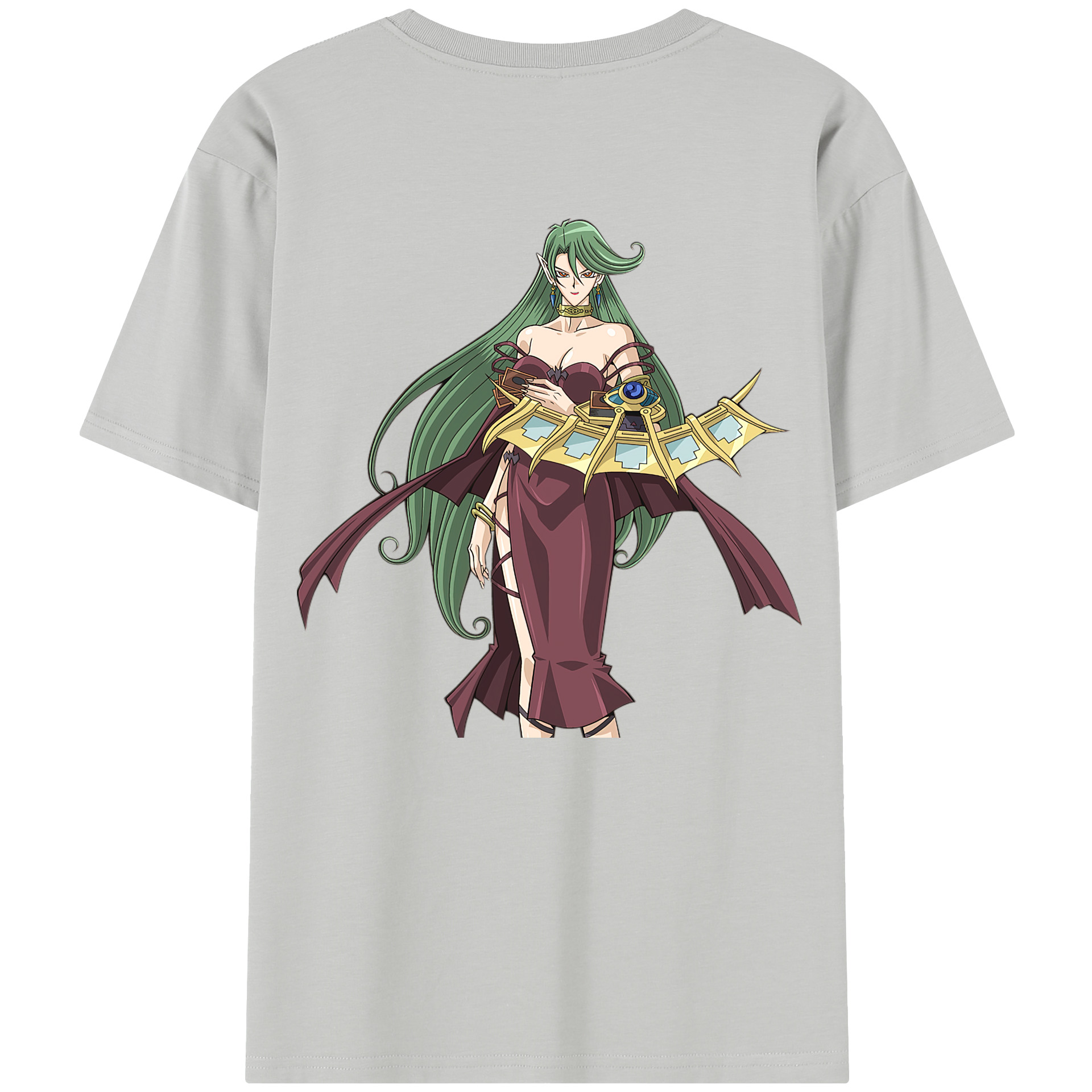 （画像用） 遊☆戯☆王 Yu-Gi-Oh! 綿100％半袖Tシャツ（背面プリント）