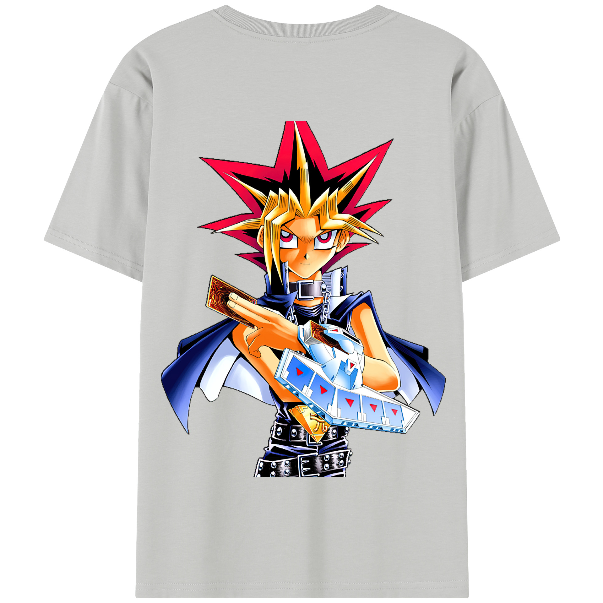 （画像用） 遊☆戯☆王 Yu-Gi-Oh! 綿100％半袖Tシャツ（背面プリント）