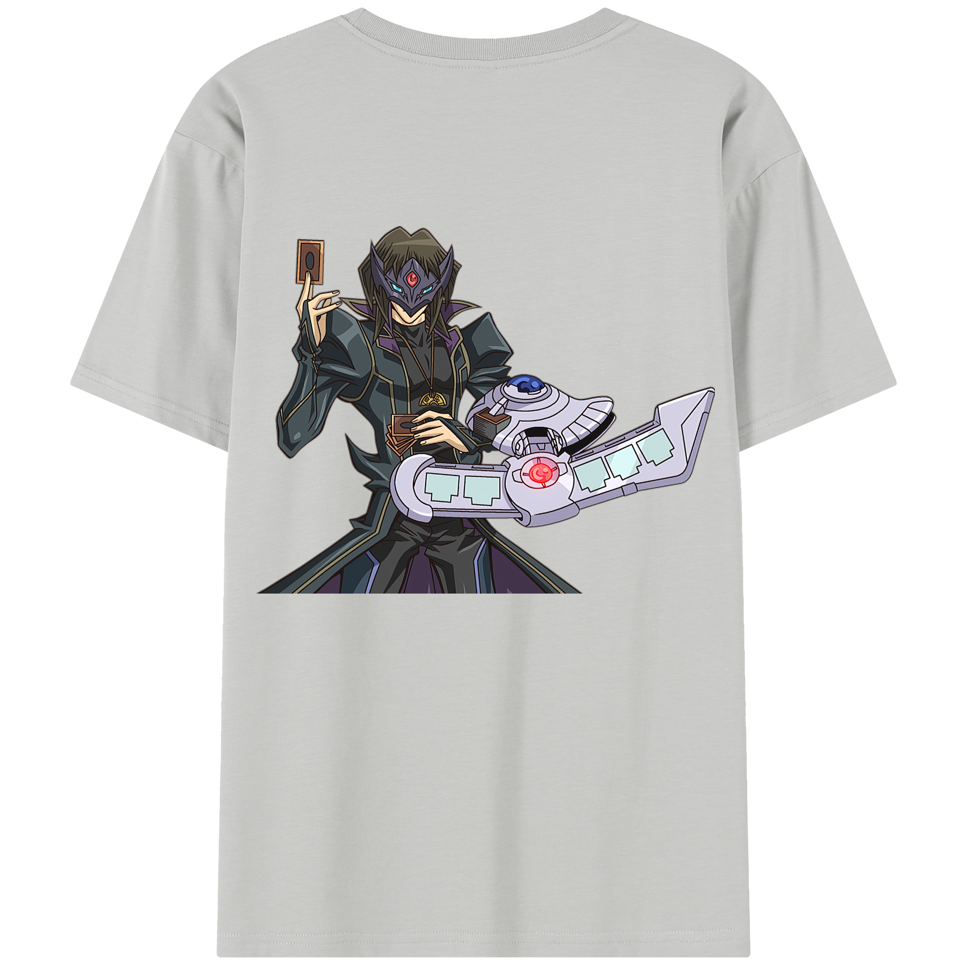（画像用） 遊☆戯☆王 Yu-Gi-Oh! 綿100％半袖Tシャツ（背面プリント）
