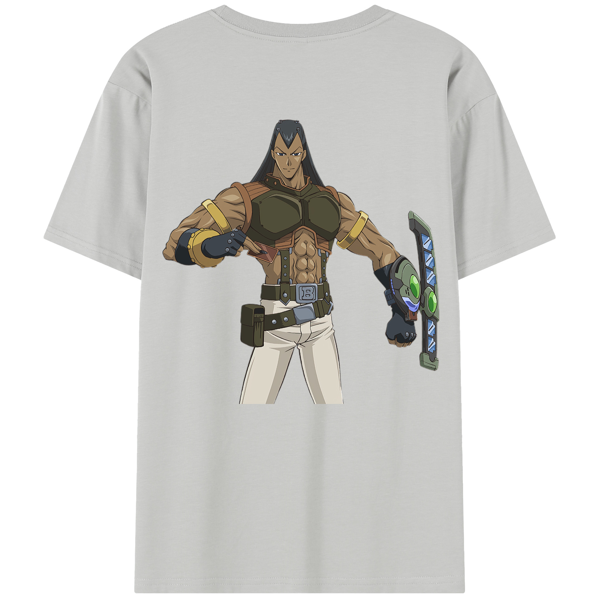 （画像用） 遊☆戯☆王 Yu-Gi-Oh! 綿100％半袖Tシャツ（背面プリント）