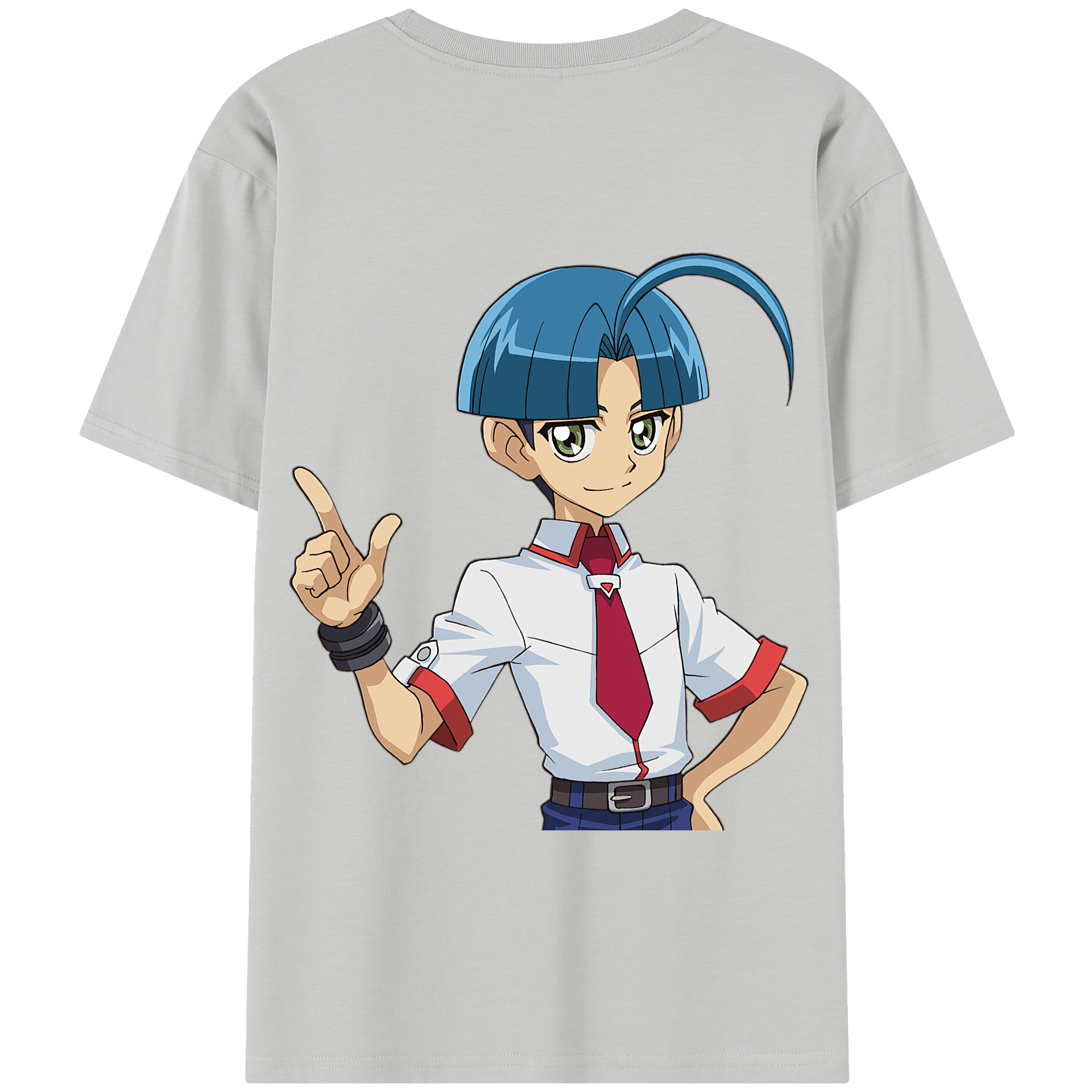 （画像用） 遊☆戯☆王 Yu-Gi-Oh! 綿100％半袖Tシャツ（背面プリント）