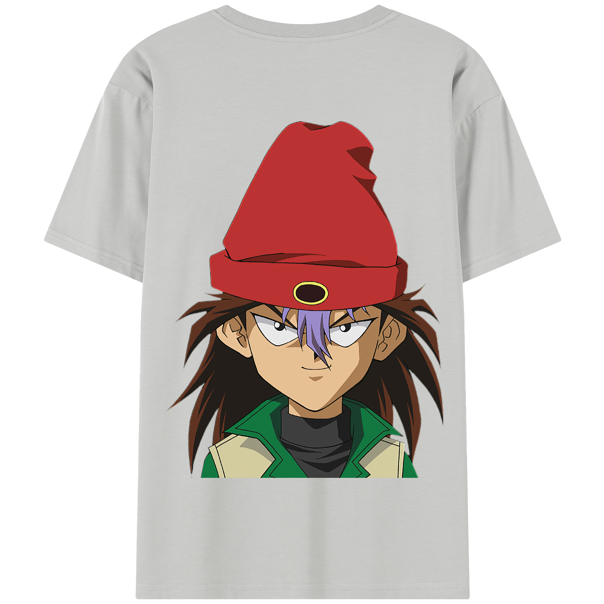 （画像用） 遊☆戯☆王 Yu-Gi-Oh! 綿100％半袖Tシャツ（背面プリント）