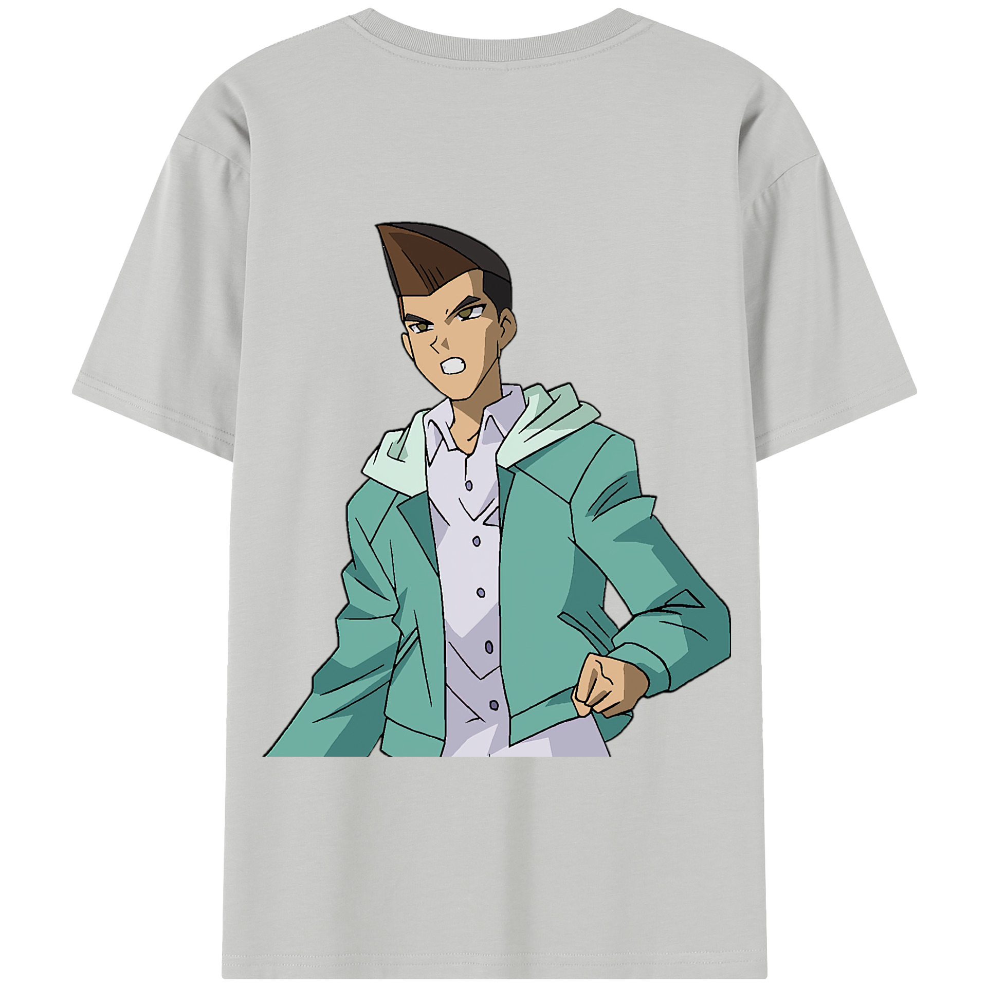 （画像用） 遊☆戯☆王 Yu-Gi-Oh! 綿100％半袖Tシャツ（背面プリント）