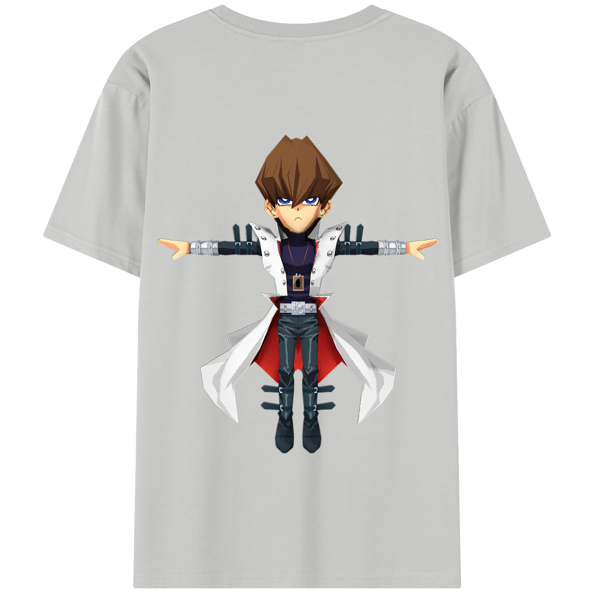 （画像用） 遊☆戯☆王 Yu-Gi-Oh! 綿100％半袖Tシャツ（背面プリント）