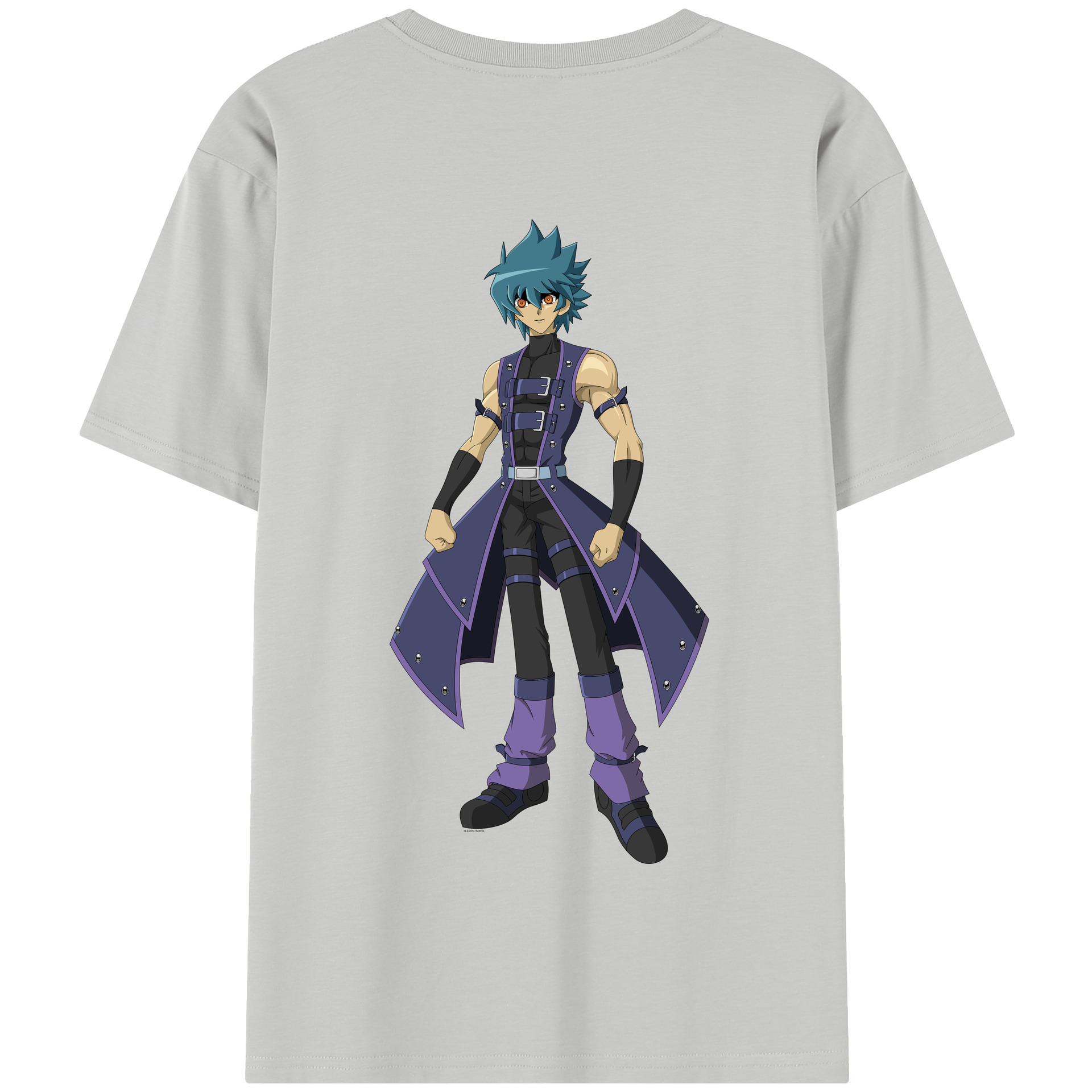（画像用） 遊☆戯☆王 Yu-Gi-Oh! 綿100％半袖Tシャツ（背面プリント）