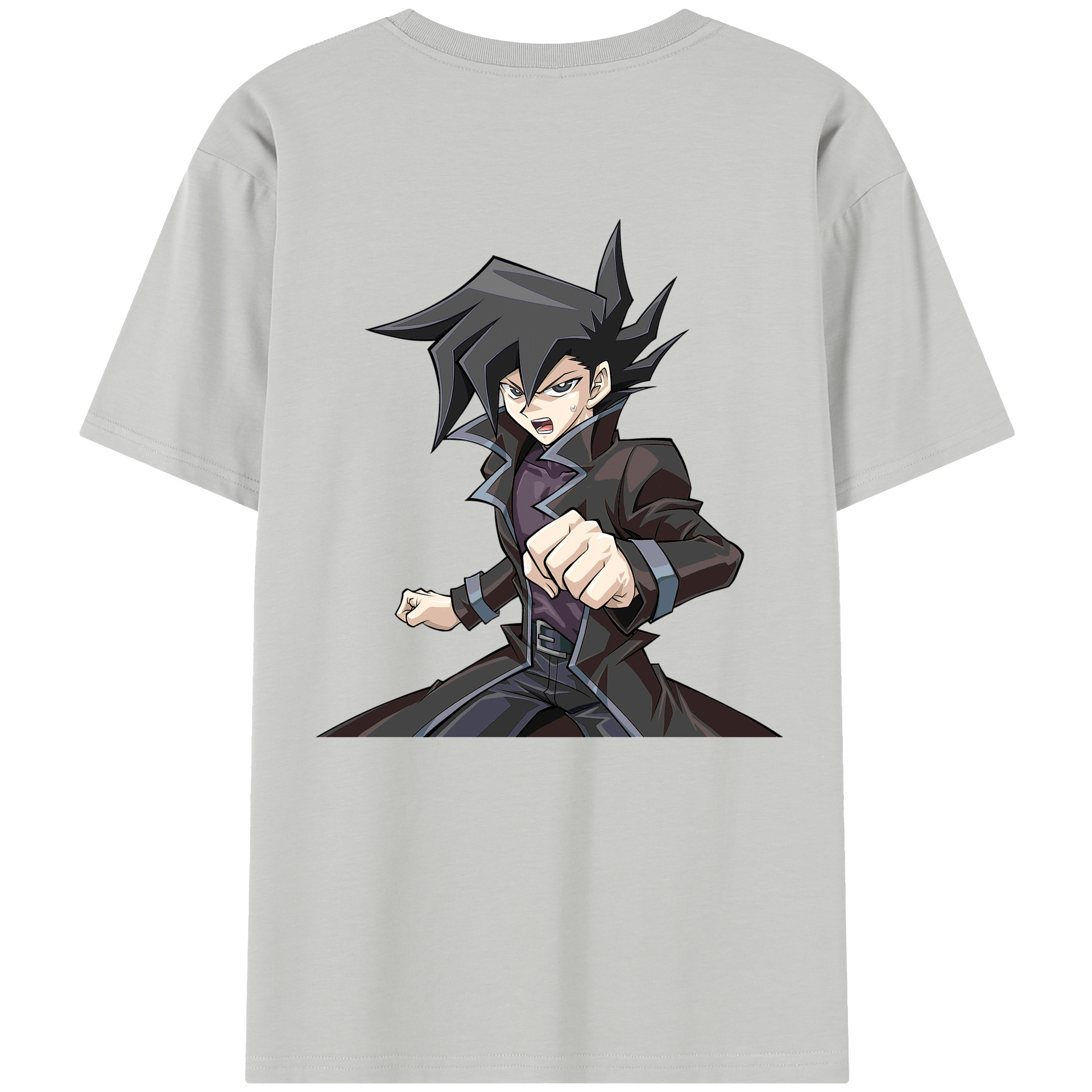 （画像用） 遊☆戯☆王 Yu-Gi-Oh! 綿100％半袖Tシャツ（背面プリント）