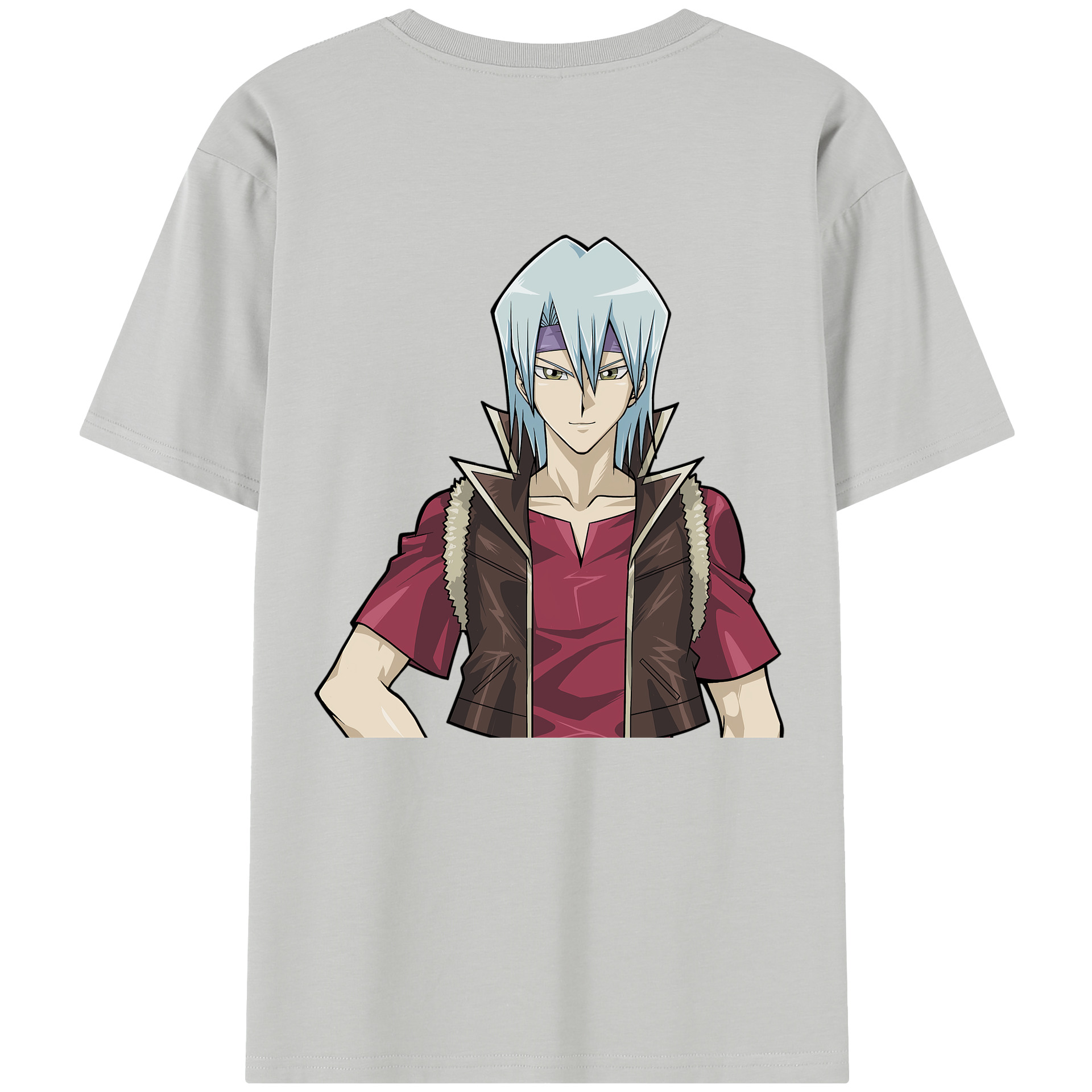 （画像用） 遊☆戯☆王 Yu-Gi-Oh! 綿100％半袖Tシャツ（背面プリント）