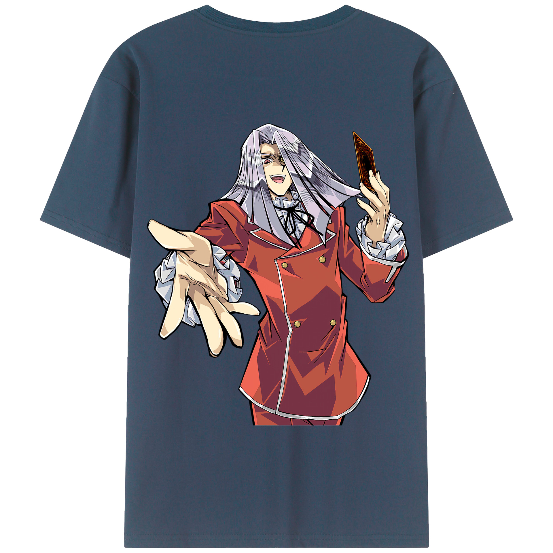 （画像用） 遊☆戯☆王 Yu-Gi-Oh! 綿100％半袖Tシャツ（背面プリント）