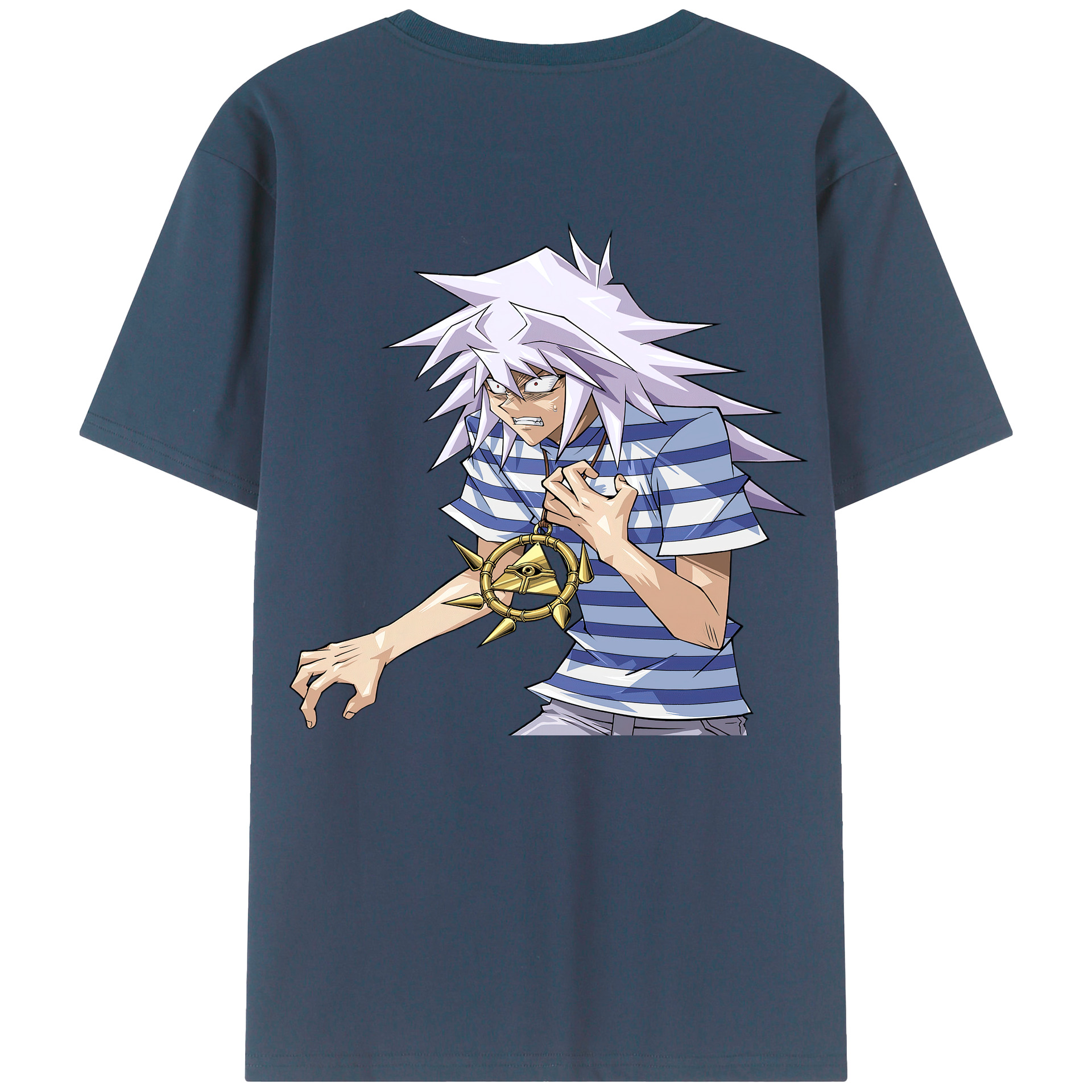 （画像用） 遊☆戯☆王 Yu-Gi-Oh! 綿100％半袖Tシャツ（背面プリント）