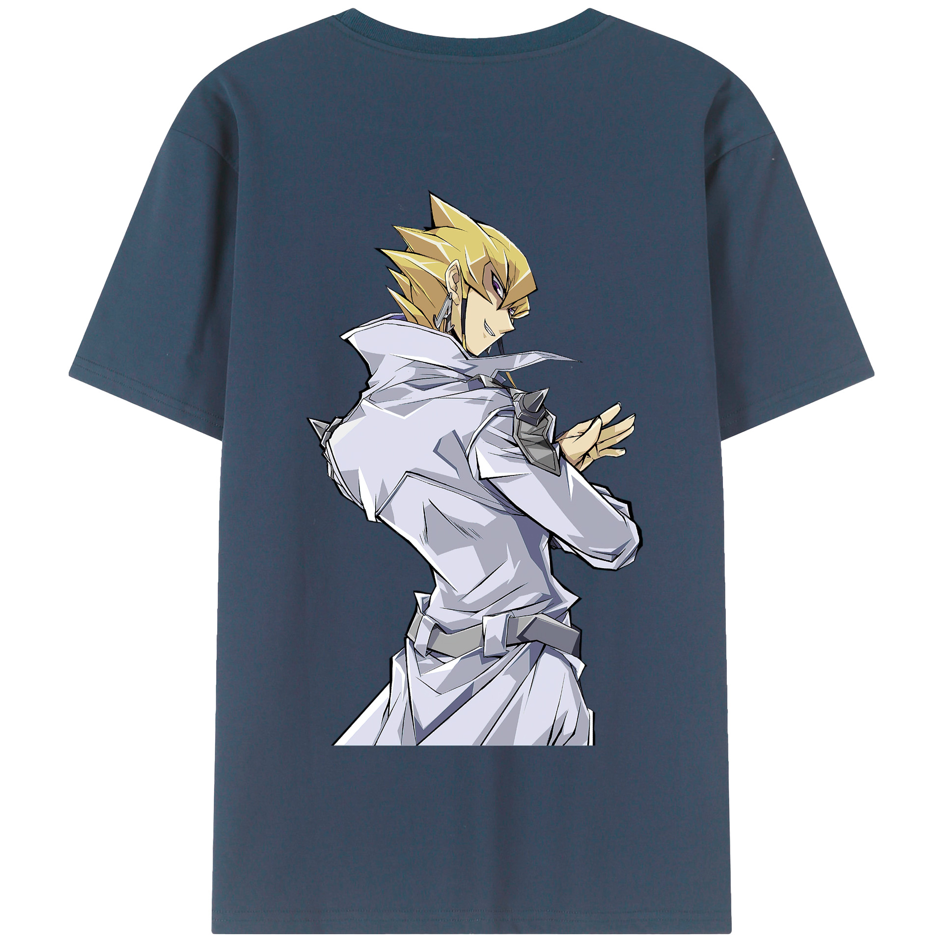 （画像用） 遊☆戯☆王 Yu-Gi-Oh! 綿100％半袖Tシャツ（背面プリント）