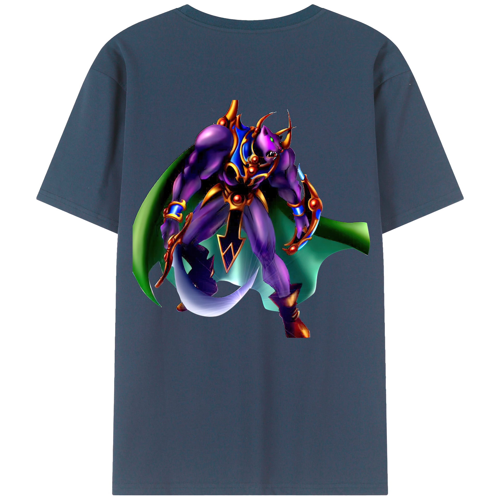 （画像用） 遊☆戯☆王 Yu-Gi-Oh! 綿100％半袖Tシャツ（背面プリント）