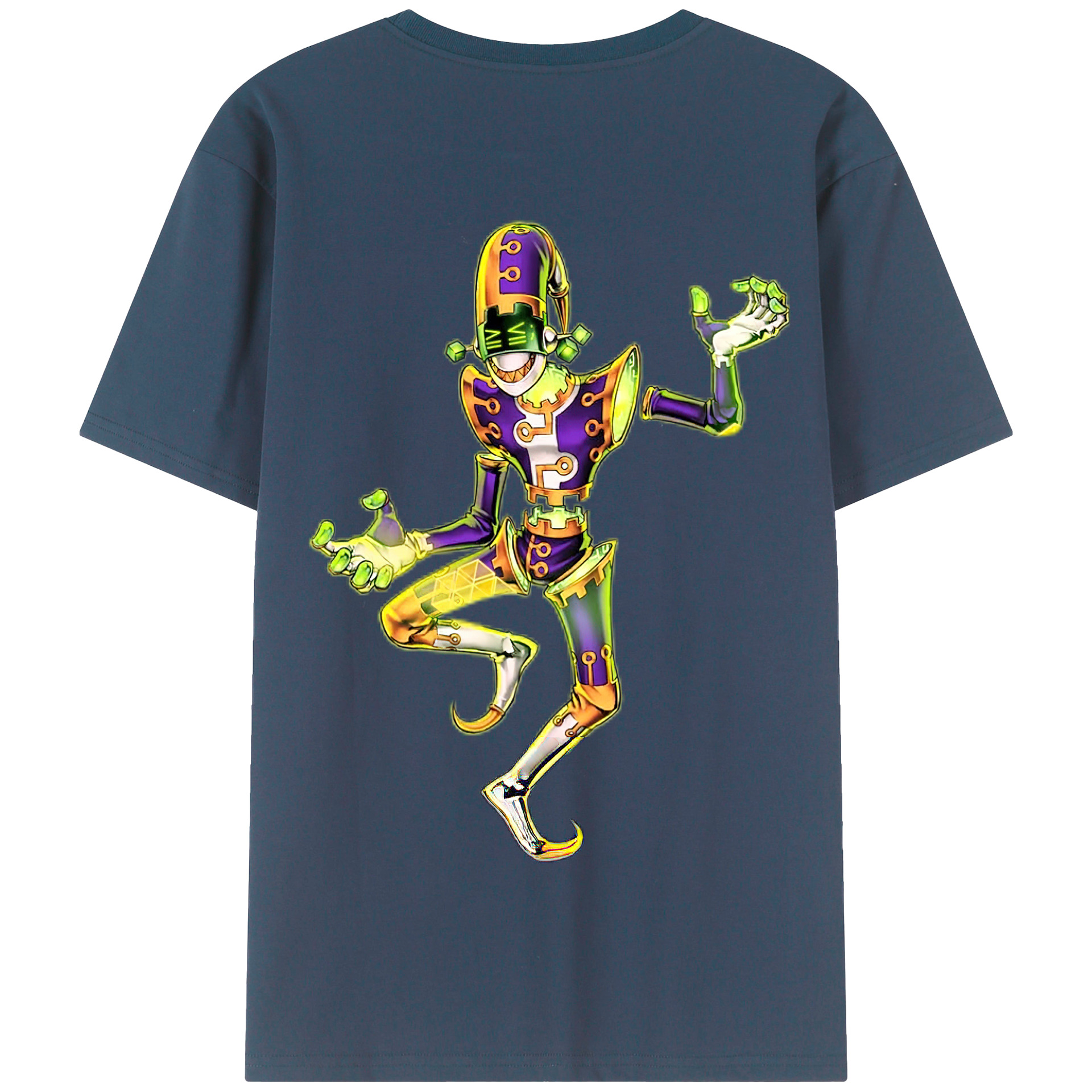 （画像用） 遊☆戯☆王 Yu-Gi-Oh! 綿100％半袖Tシャツ（背面プリント）