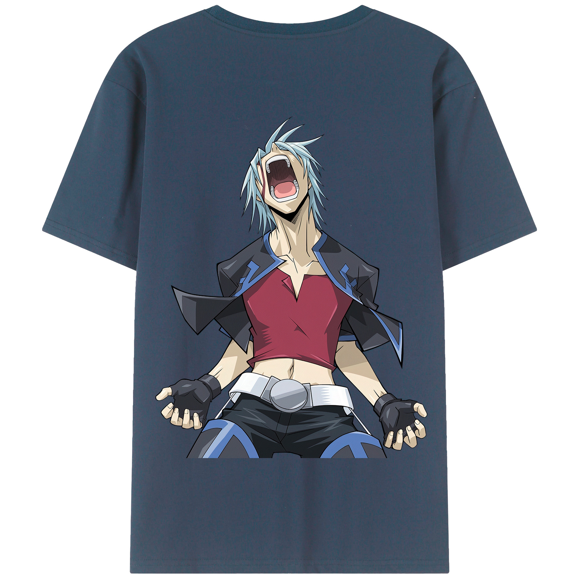 （画像用） 遊☆戯☆王 Yu-Gi-Oh! 綿100％半袖Tシャツ（背面プリント）