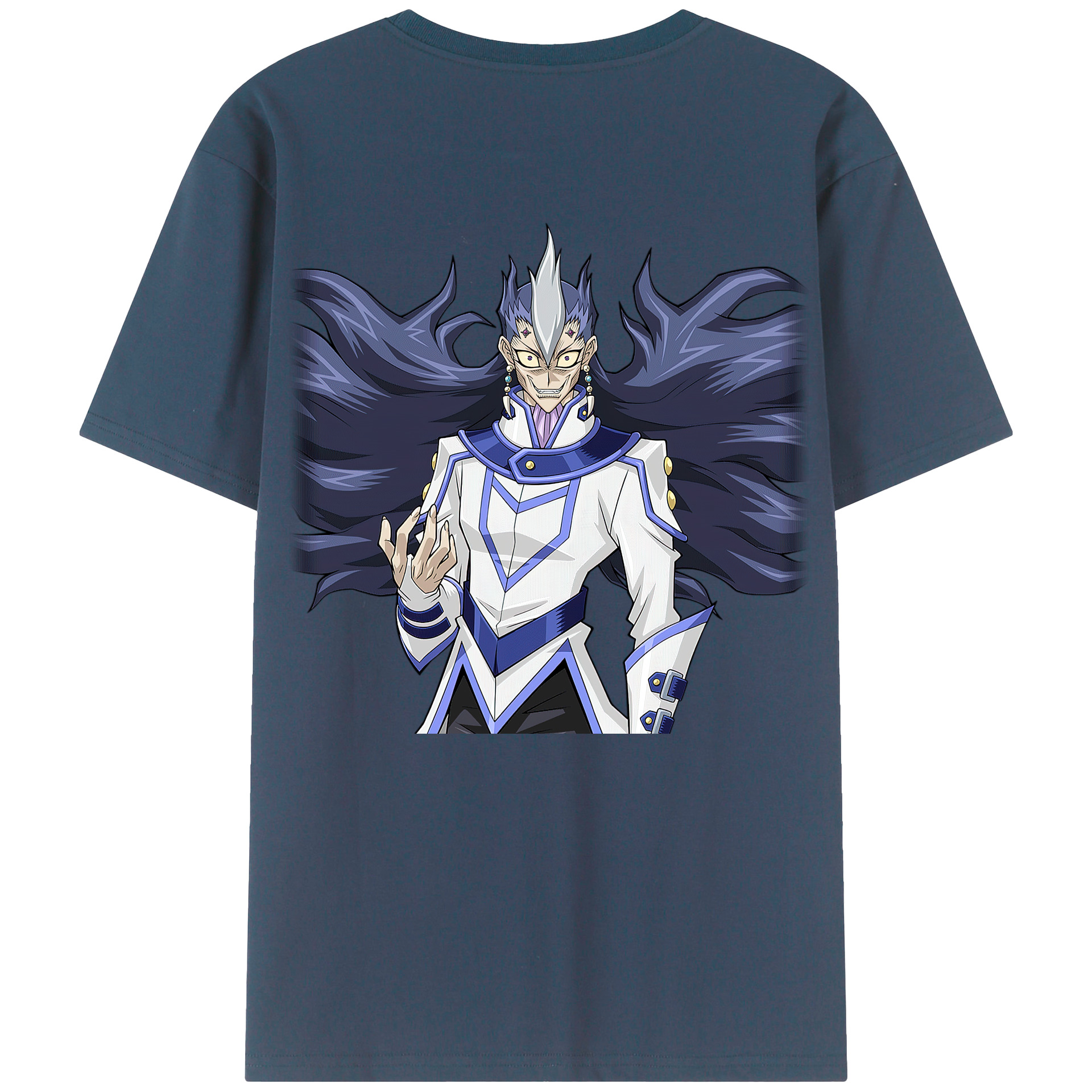 （画像用） 遊☆戯☆王 Yu-Gi-Oh! 綿100％半袖Tシャツ（背面プリント）