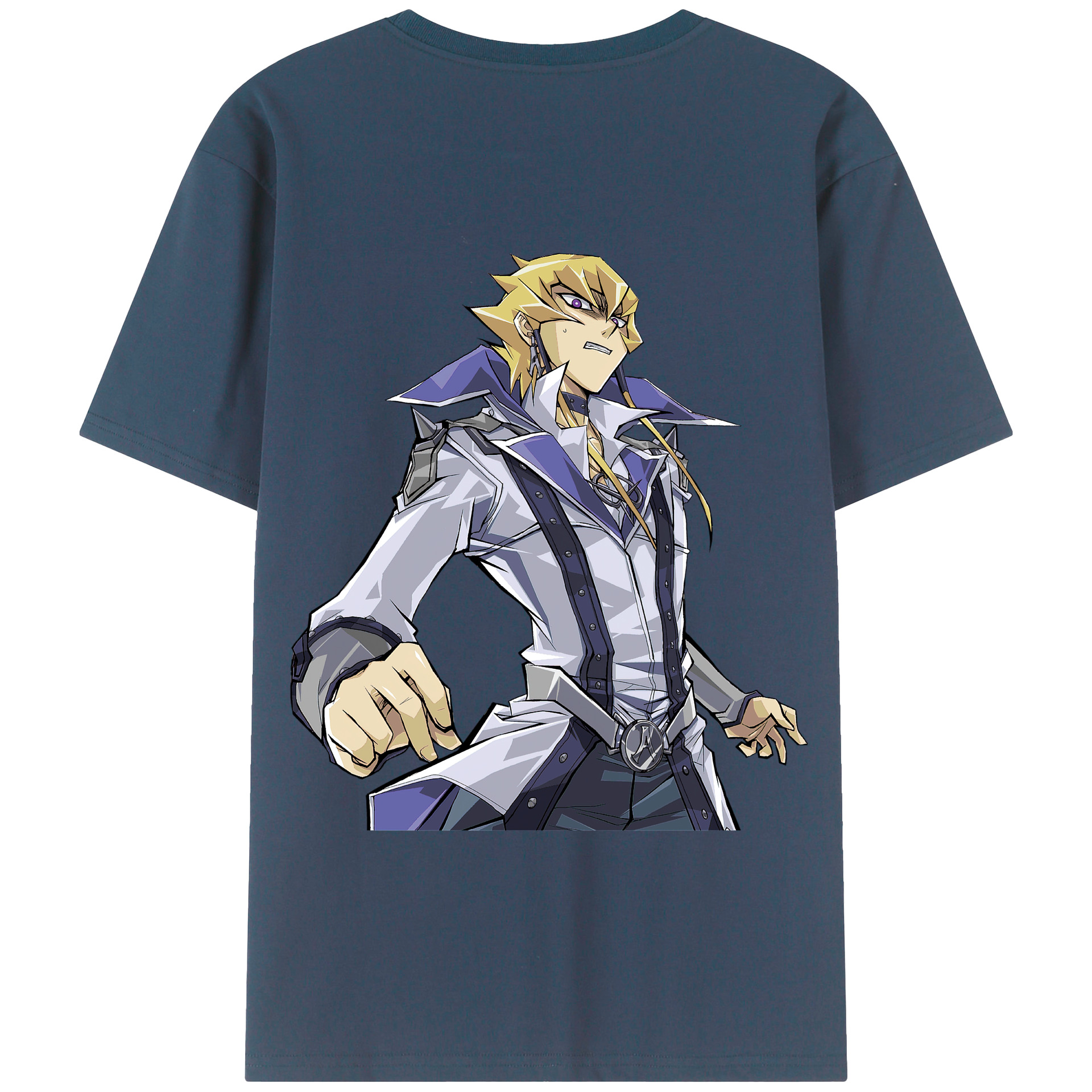 （画像用） 遊☆戯☆王 Yu-Gi-Oh! 綿100％半袖Tシャツ（背面プリント）