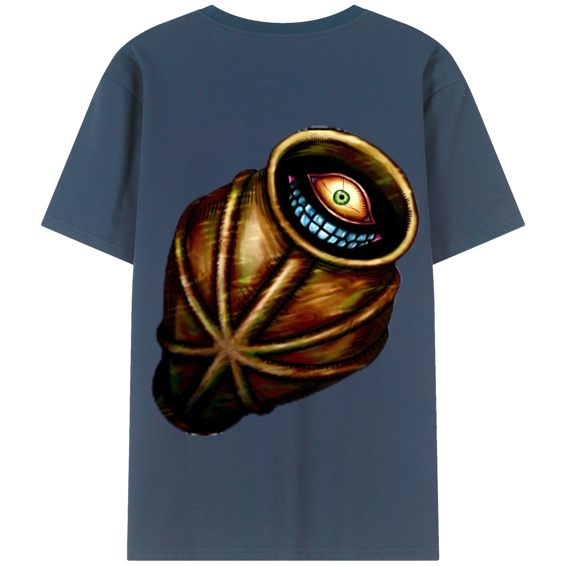 （画像用） 遊☆戯☆王 Yu-Gi-Oh! 綿100％半袖Tシャツ（背面プリント）