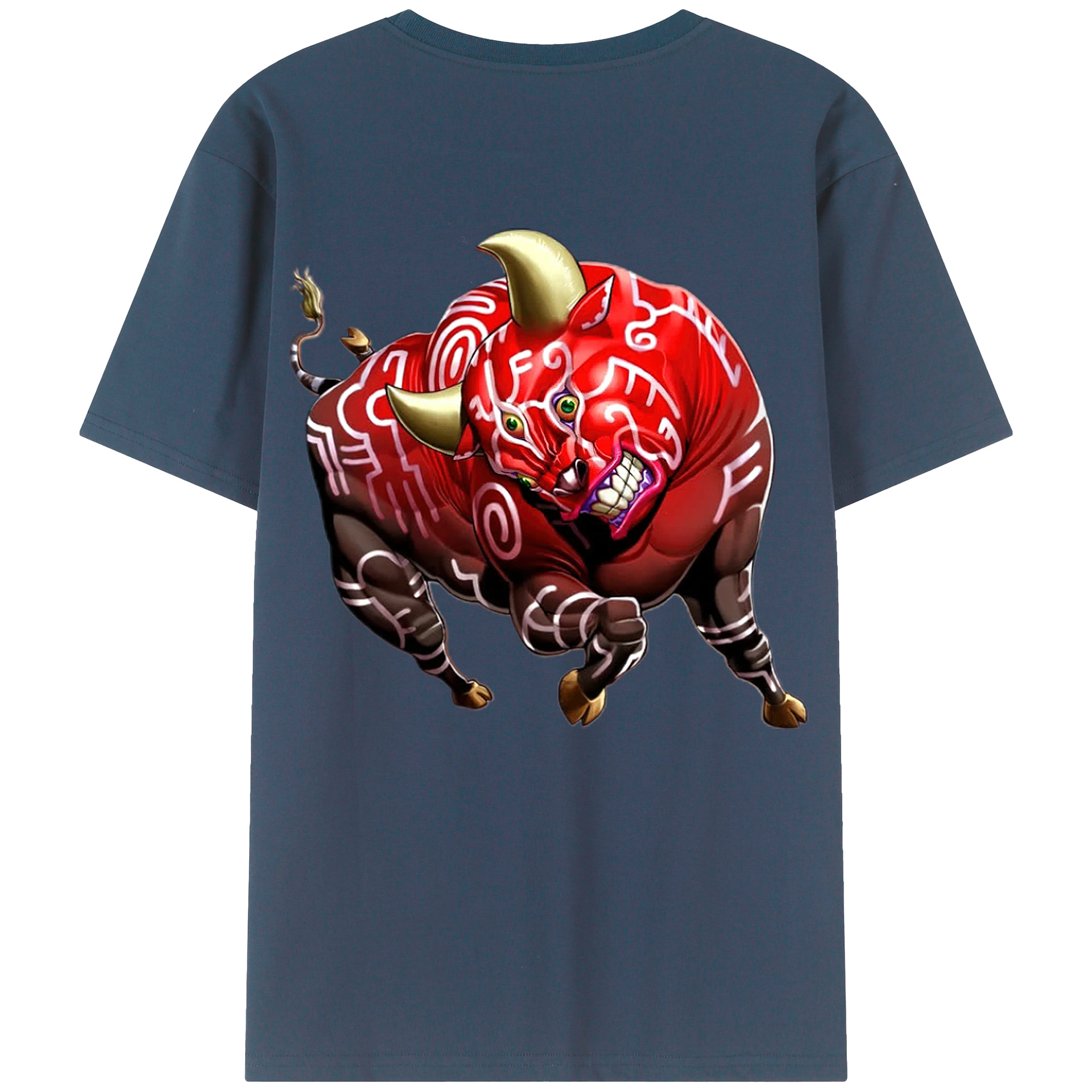 （画像用） 遊☆戯☆王 Yu-Gi-Oh! 綿100％半袖Tシャツ（背面プリント）