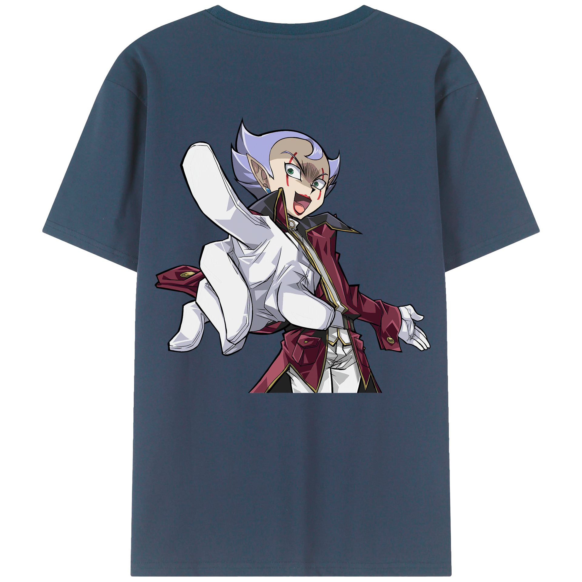 （画像用） 遊☆戯☆王 Yu-Gi-Oh! 綿100％半袖Tシャツ（背面プリント）