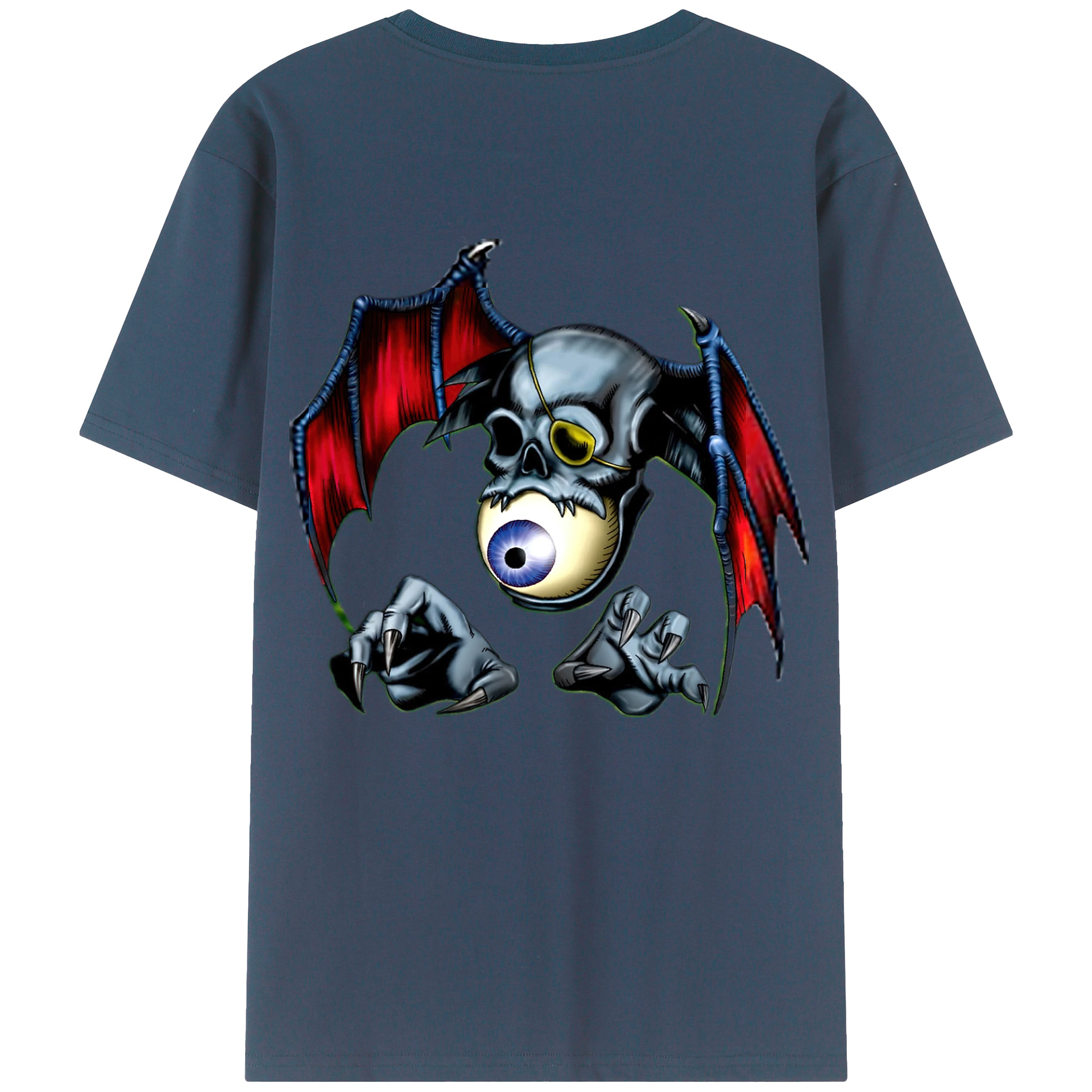 （画像用） 遊☆戯☆王 Yu-Gi-Oh! 綿100％半袖Tシャツ（背面プリント）