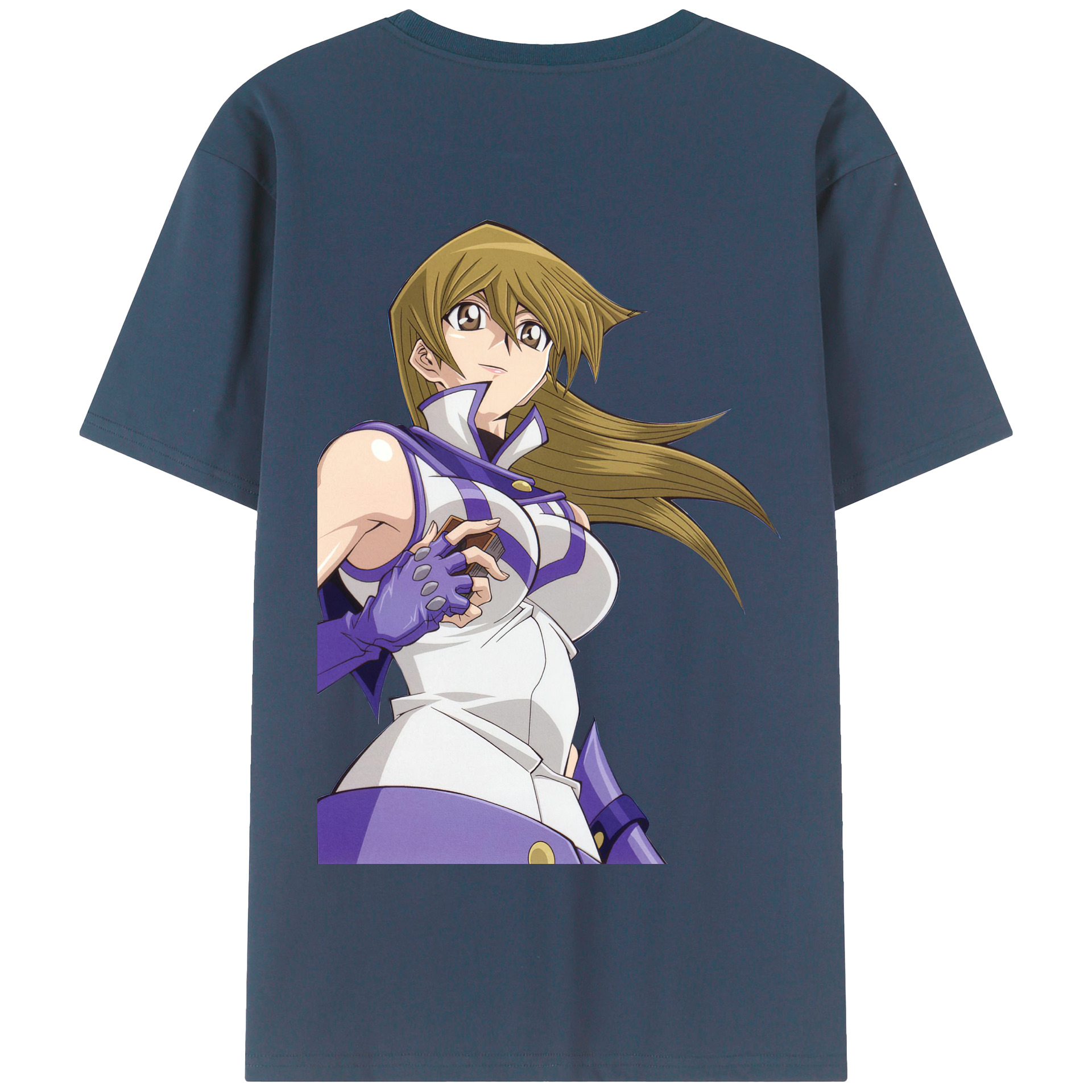 （画像用） 遊☆戯☆王 Yu-Gi-Oh! 綿100％半袖Tシャツ（背面プリント）