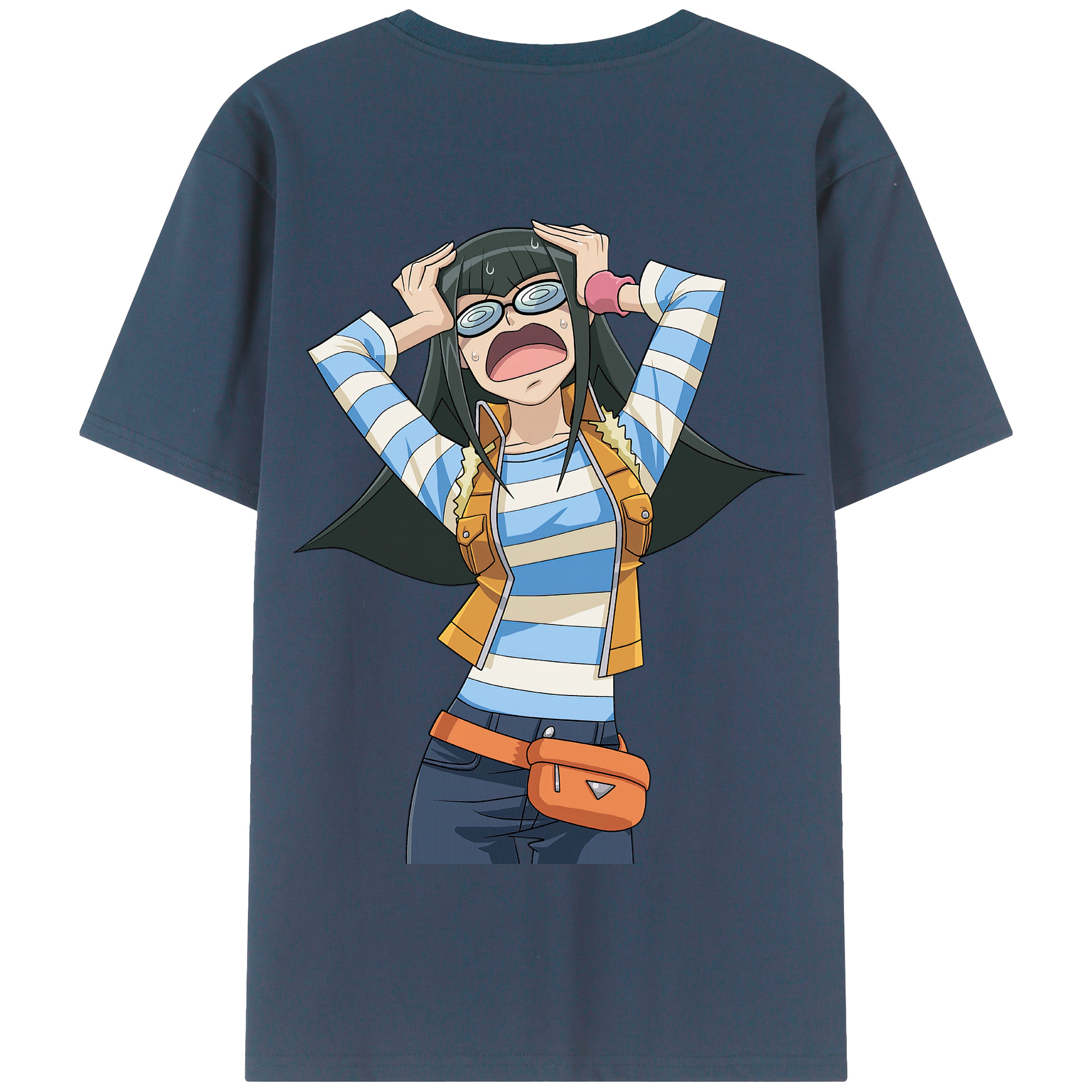 （画像用） 遊☆戯☆王 Yu-Gi-Oh! 綿100％半袖Tシャツ（背面プリント）