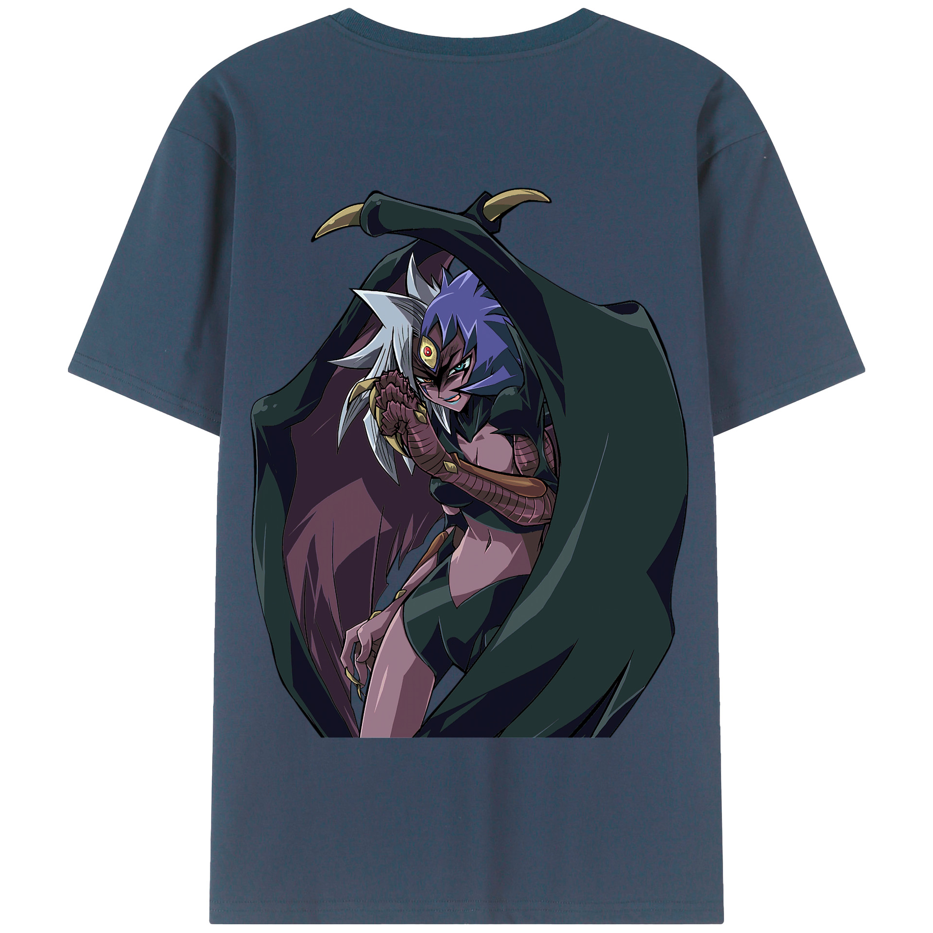 （画像用） 遊☆戯☆王 Yu-Gi-Oh! 綿100％半袖Tシャツ（背面プリント）