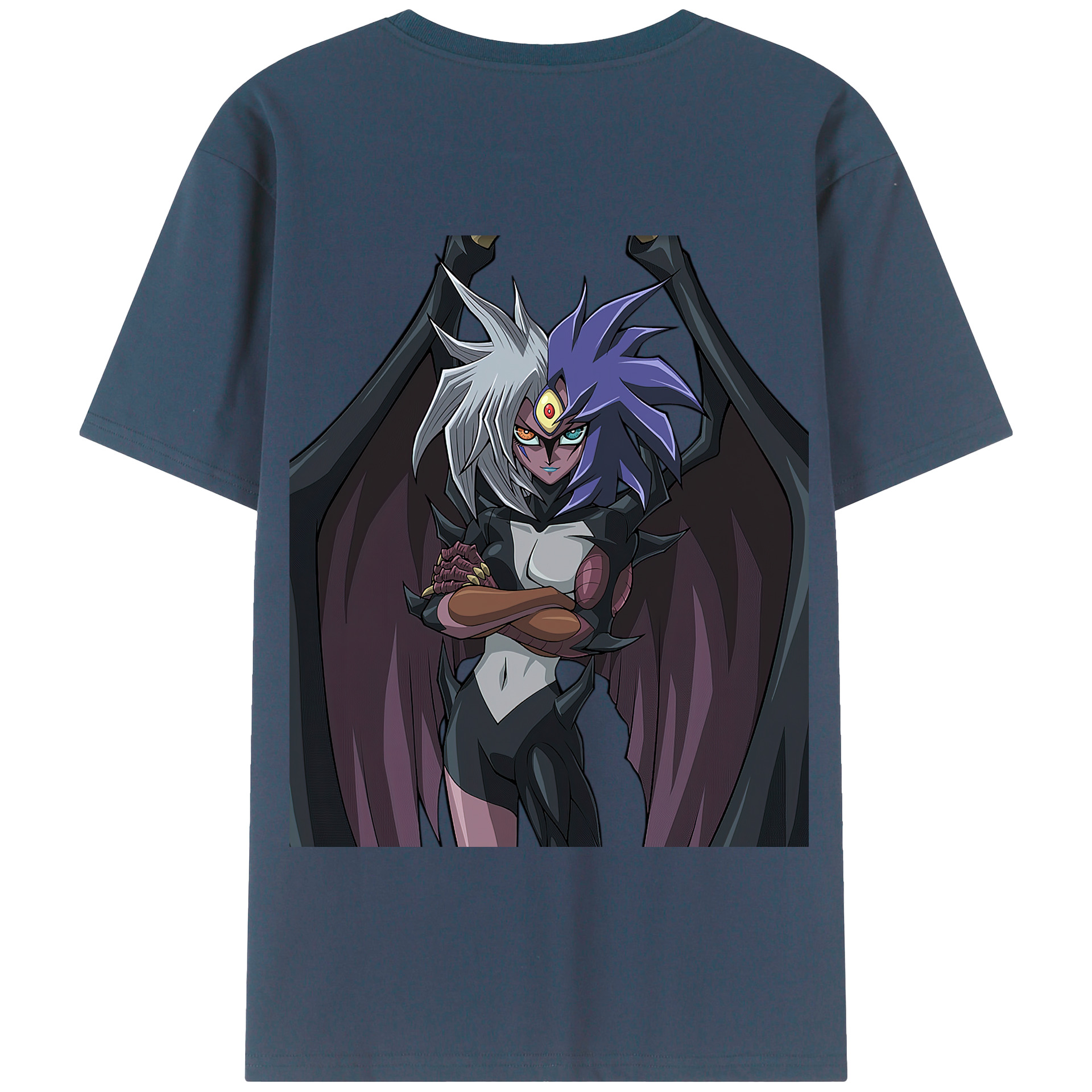 （画像用） 遊☆戯☆王 Yu-Gi-Oh! 綿100％半袖Tシャツ（背面プリント）