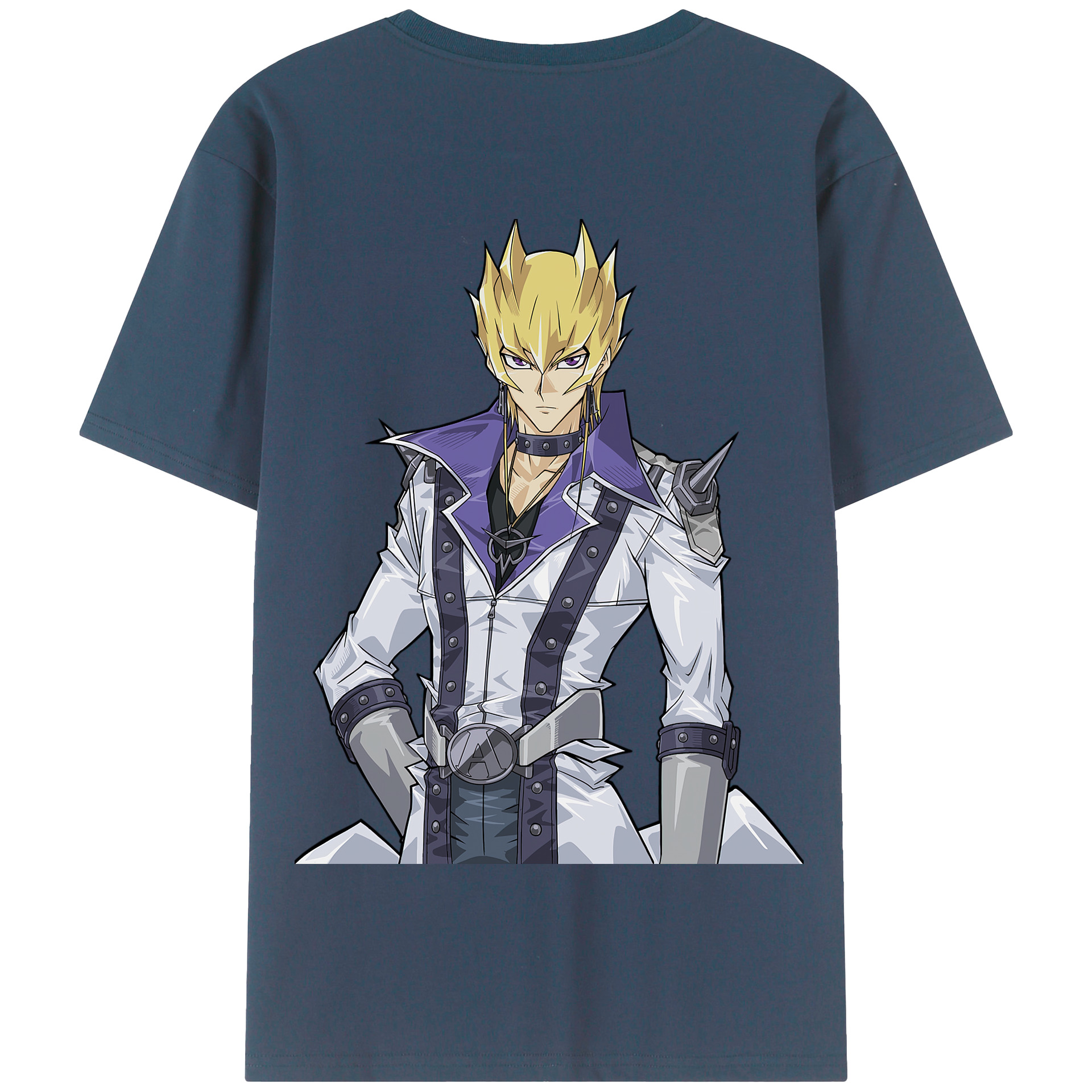 （画像用） 遊☆戯☆王 Yu-Gi-Oh! 綿100％半袖Tシャツ（背面プリント）