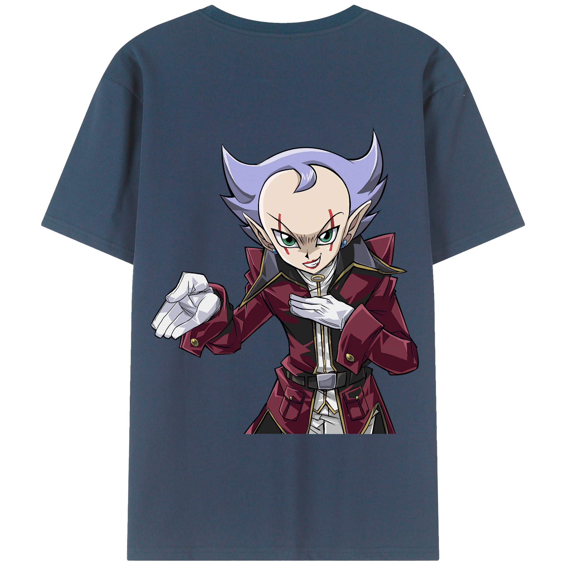 （画像用） 遊☆戯☆王 Yu-Gi-Oh! 綿100％半袖Tシャツ（背面プリント）