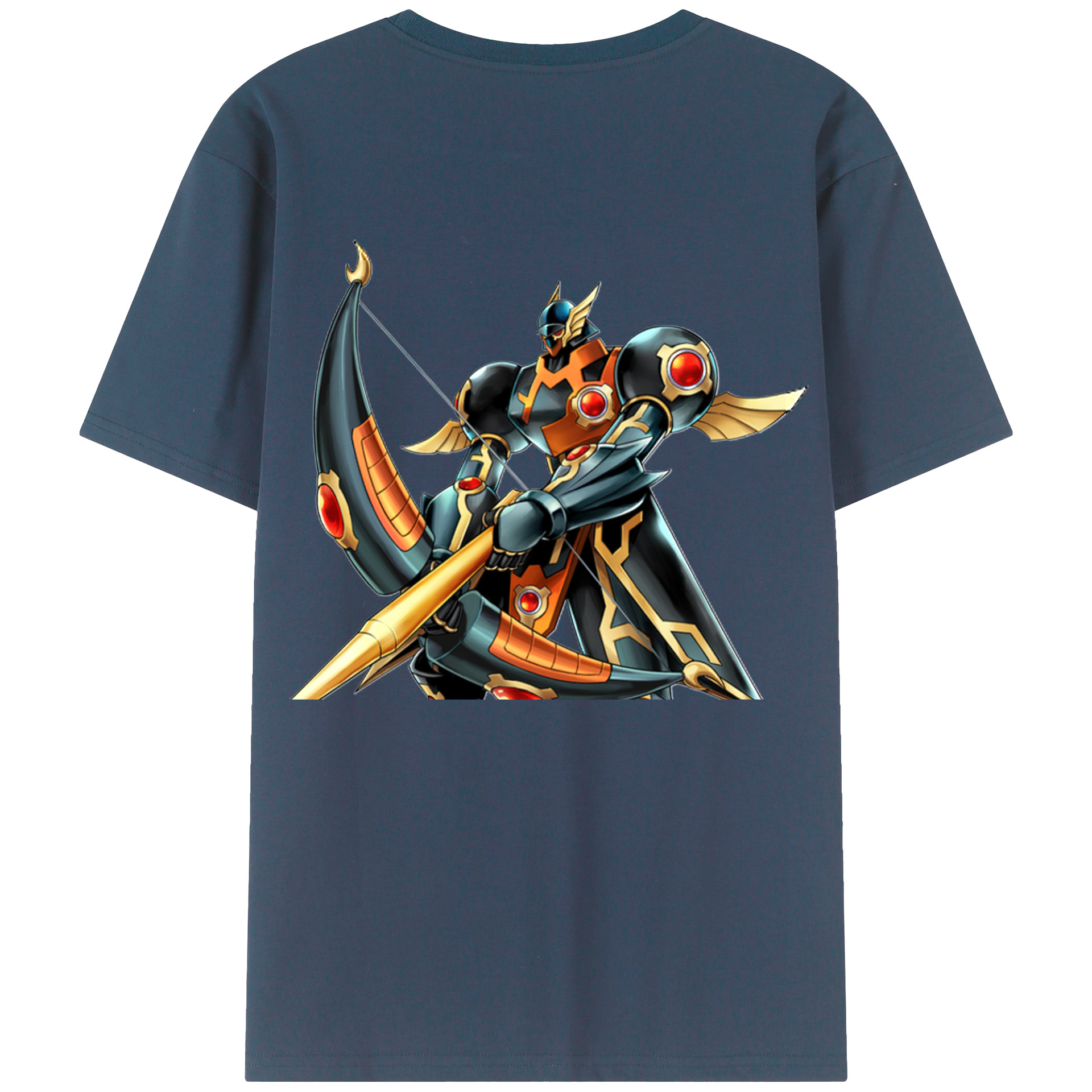 （画像用） 遊☆戯☆王 Yu-Gi-Oh! 綿100％半袖Tシャツ（背面プリント）