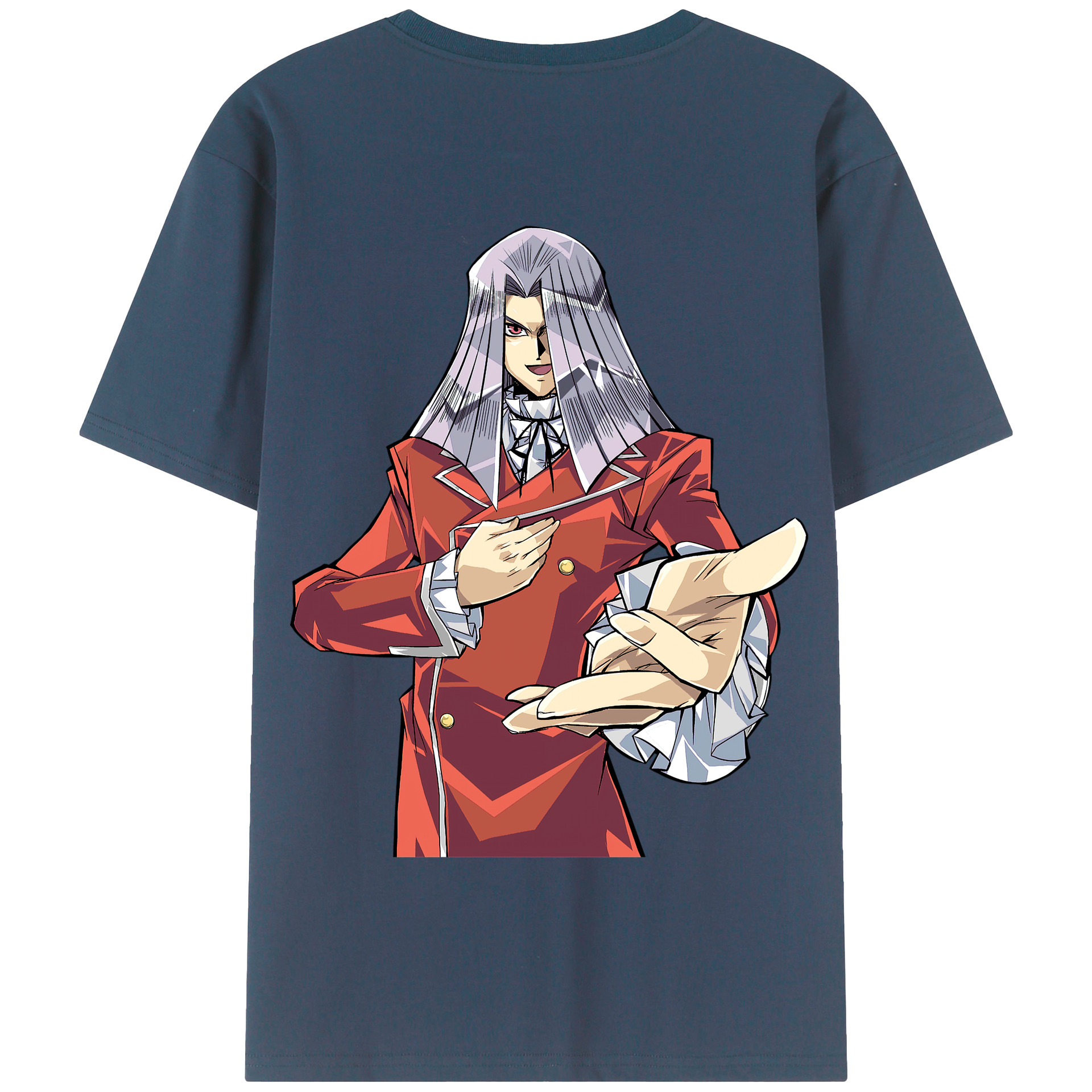（画像用） 遊☆戯☆王 Yu-Gi-Oh! 綿100％半袖Tシャツ（背面プリント）