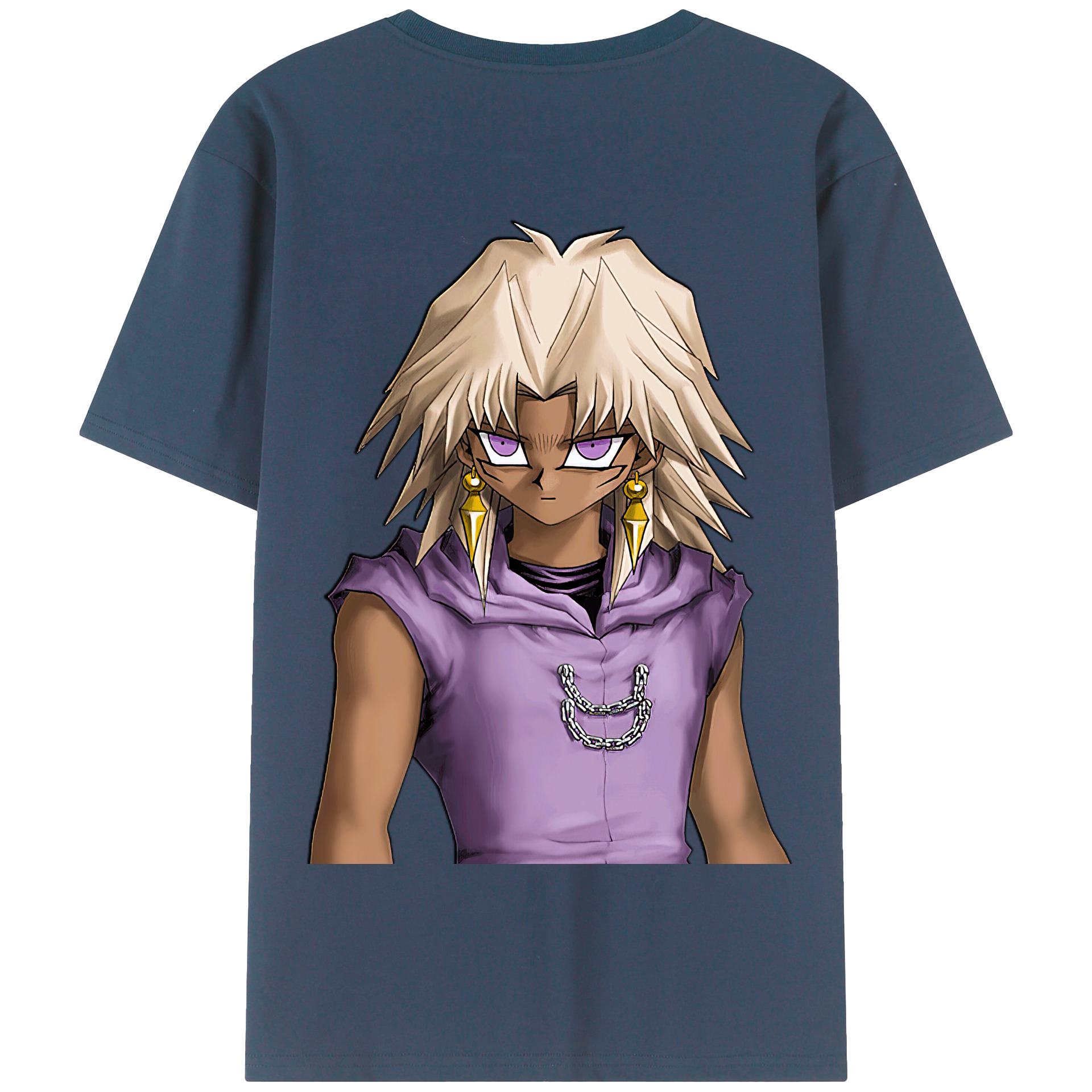 （画像用） 遊☆戯☆王 Yu-Gi-Oh! 綿100％半袖Tシャツ（背面プリント）