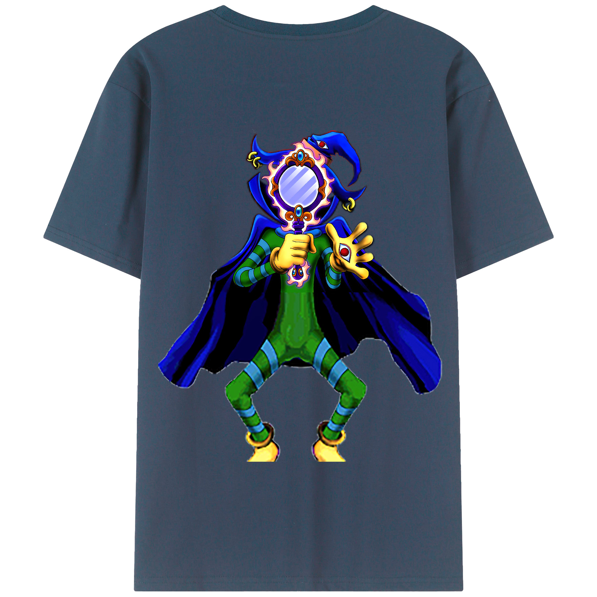 （画像用） 遊☆戯☆王 Yu-Gi-Oh! 綿100％半袖Tシャツ（背面プリント）