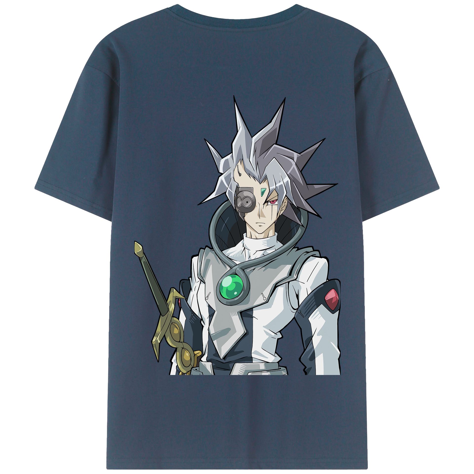 （画像用） 遊☆戯☆王 Yu-Gi-Oh! 綿100％半袖Tシャツ（背面プリント）